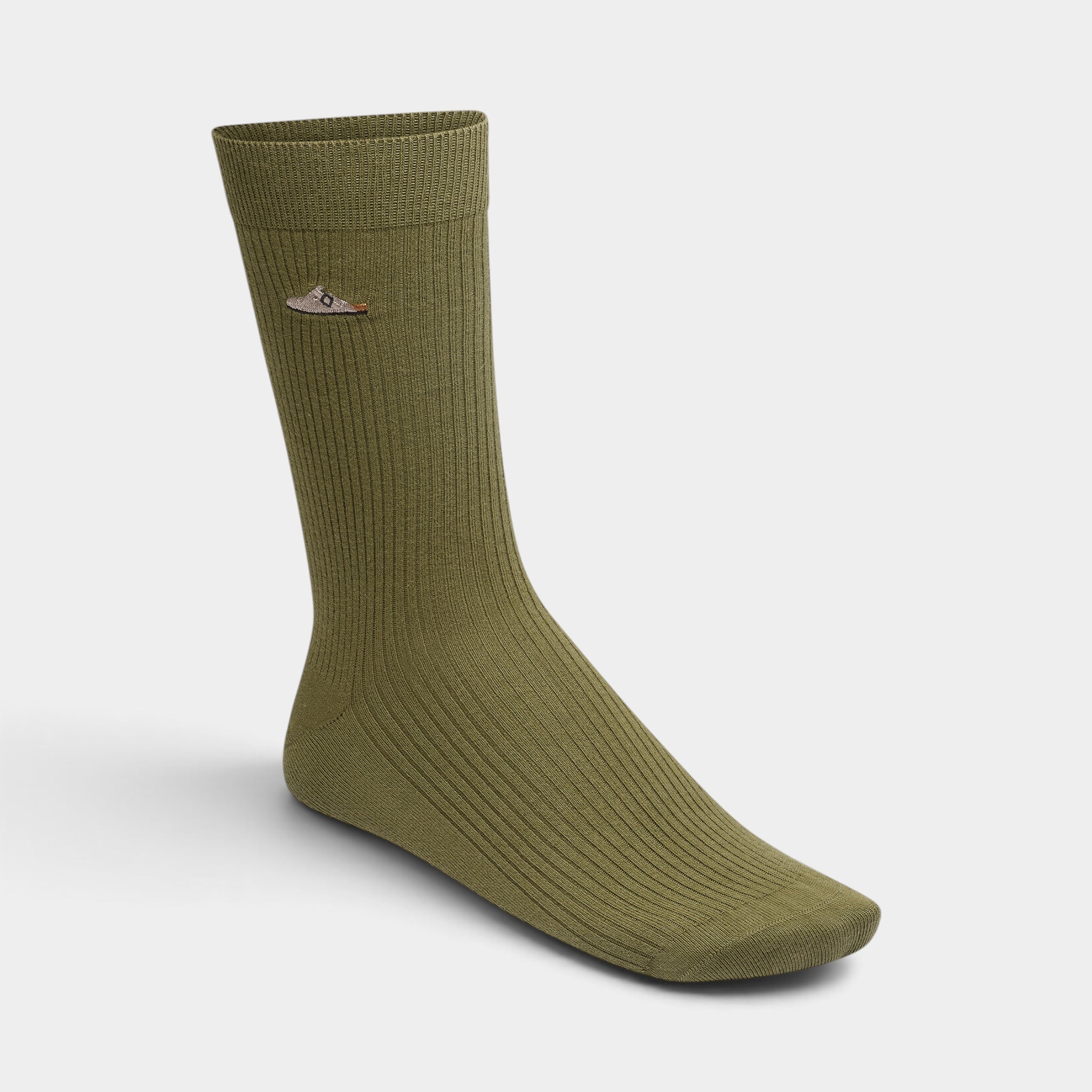 Cotton Ribbed Socks