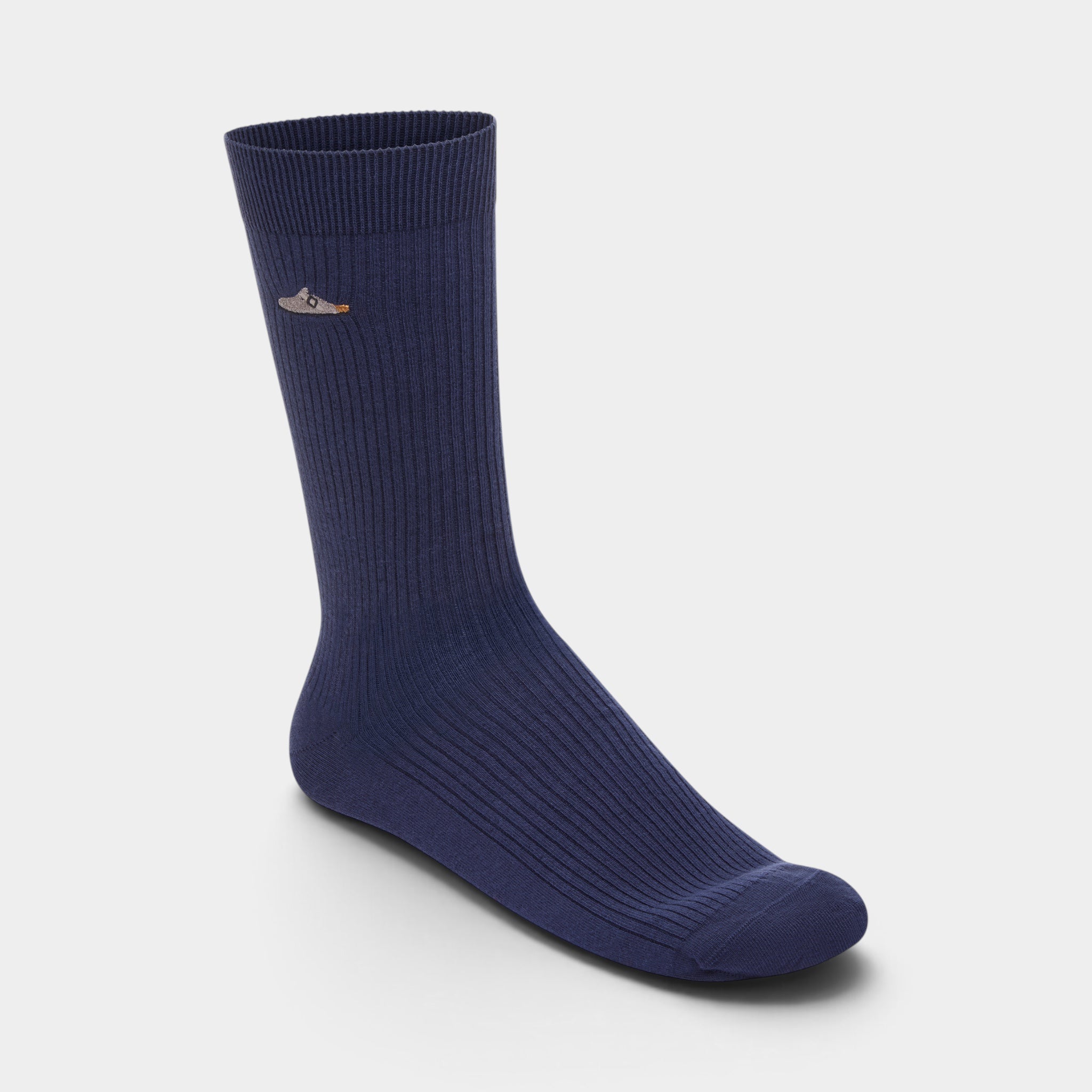 Cotton Ribbed Socks