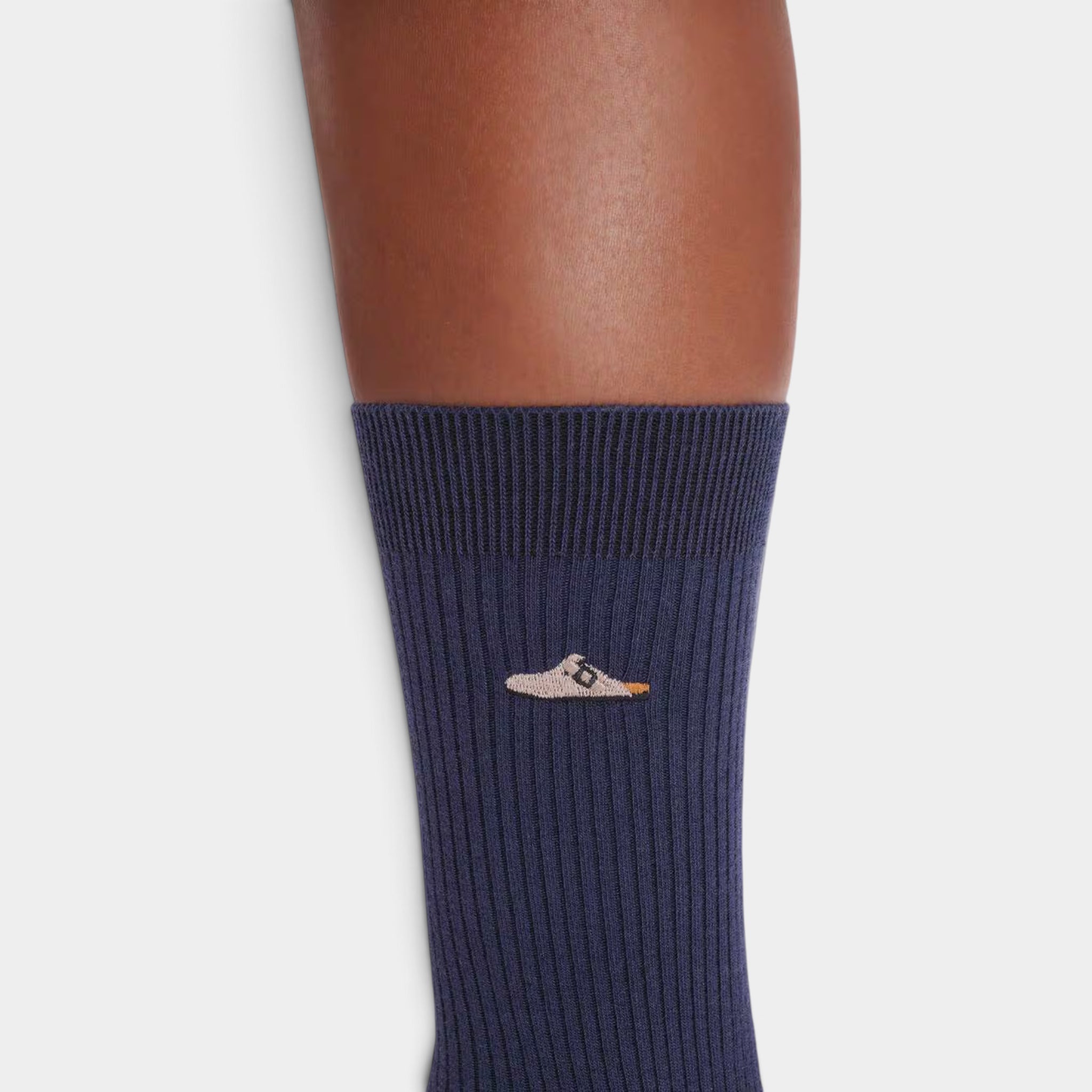 Cotton Ribbed Socks