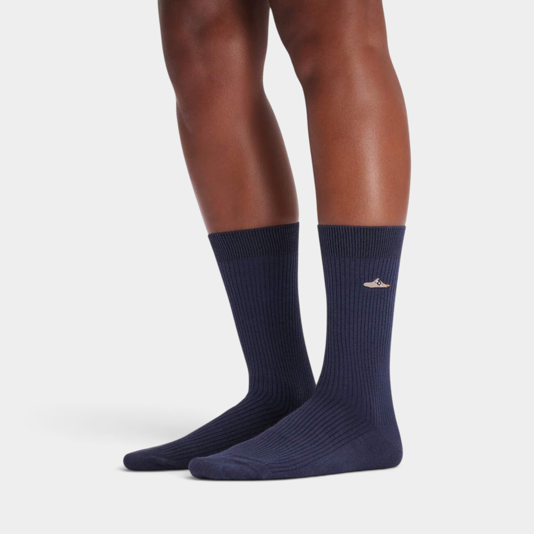 Cotton Ribbed Socks