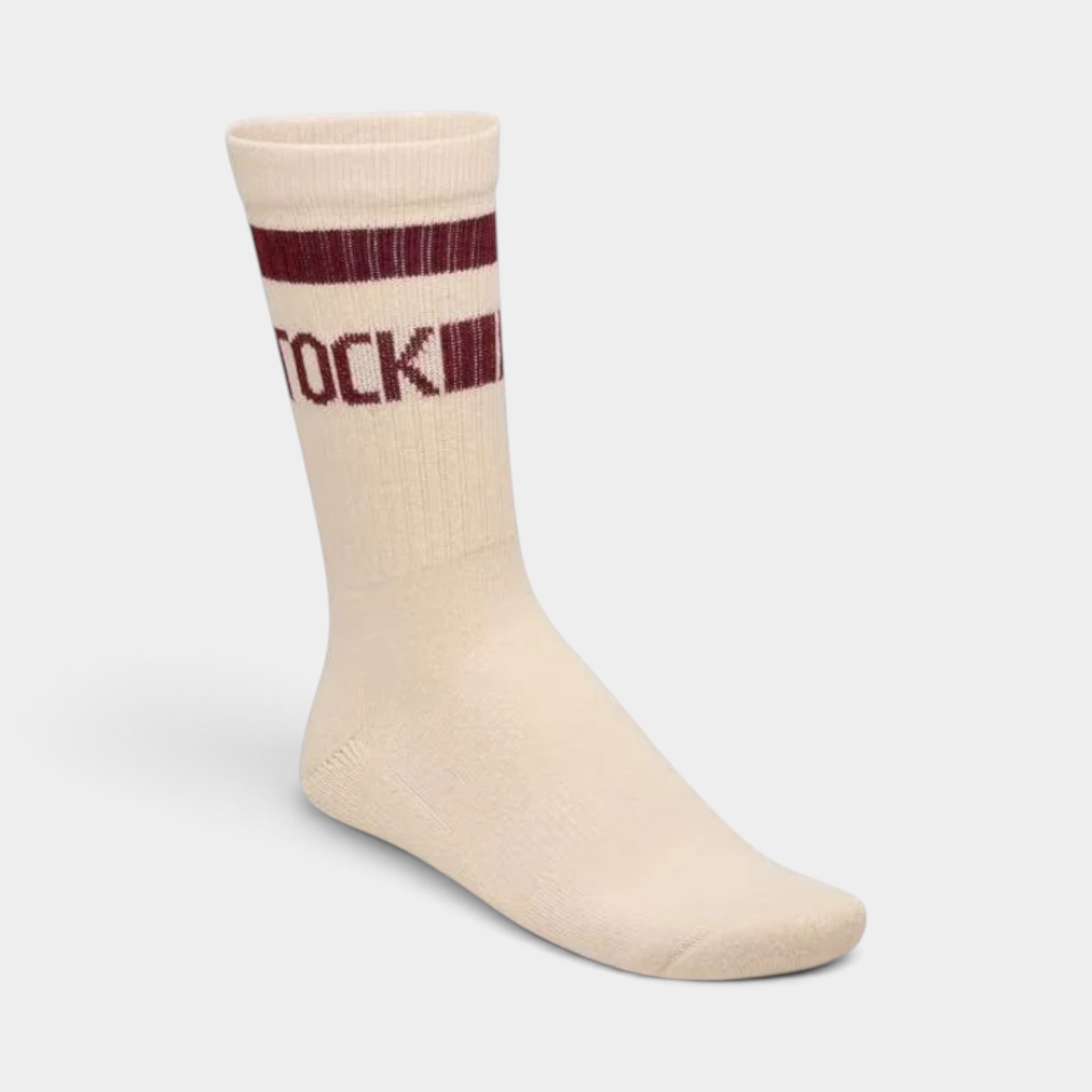 birkenstock stripe cotton tennis socks