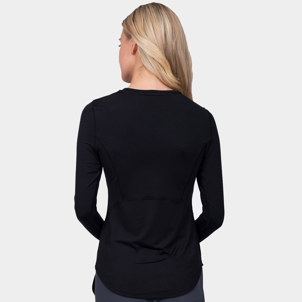 Lily Brushed Knit Tee Shirt w/Thumb Hole | 1122