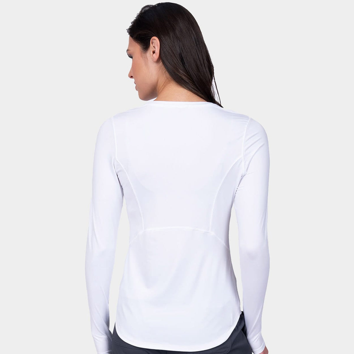 Lily Brushed Knit Tee Shirt w/Thumb Hole | 1122