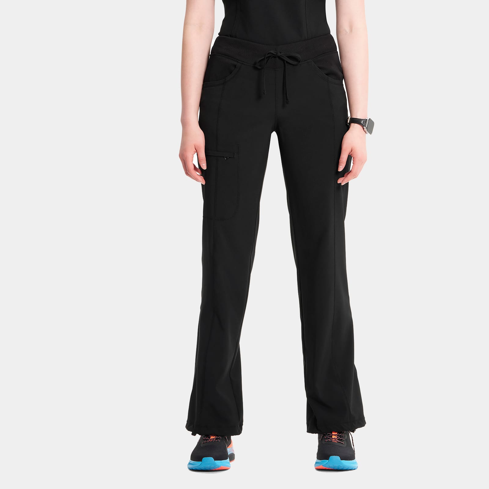 Straight Leg Drawstring Pant Petite Length |1123AP