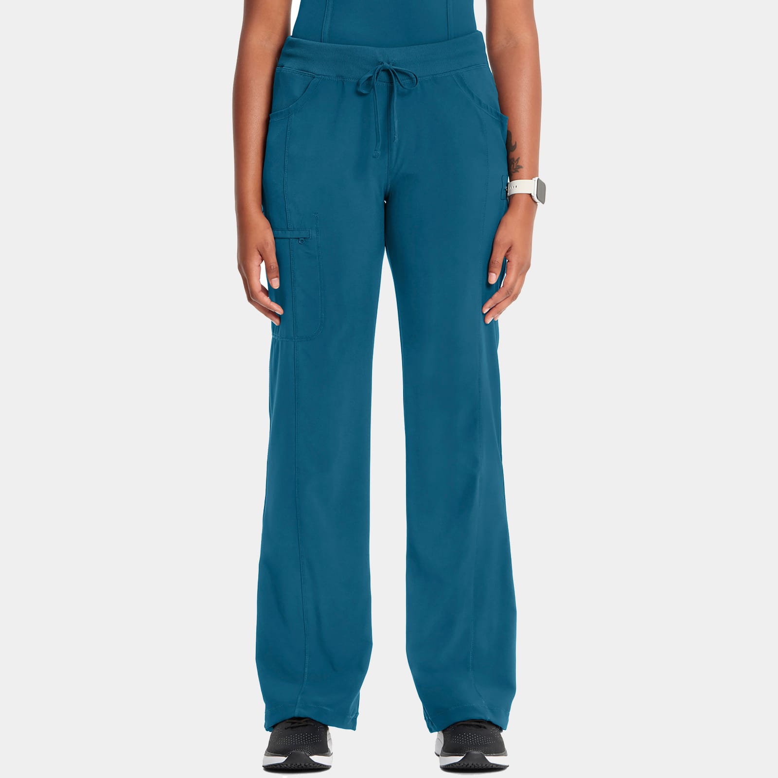 Straight Leg Drawstring Pant Petite Length |1123AP