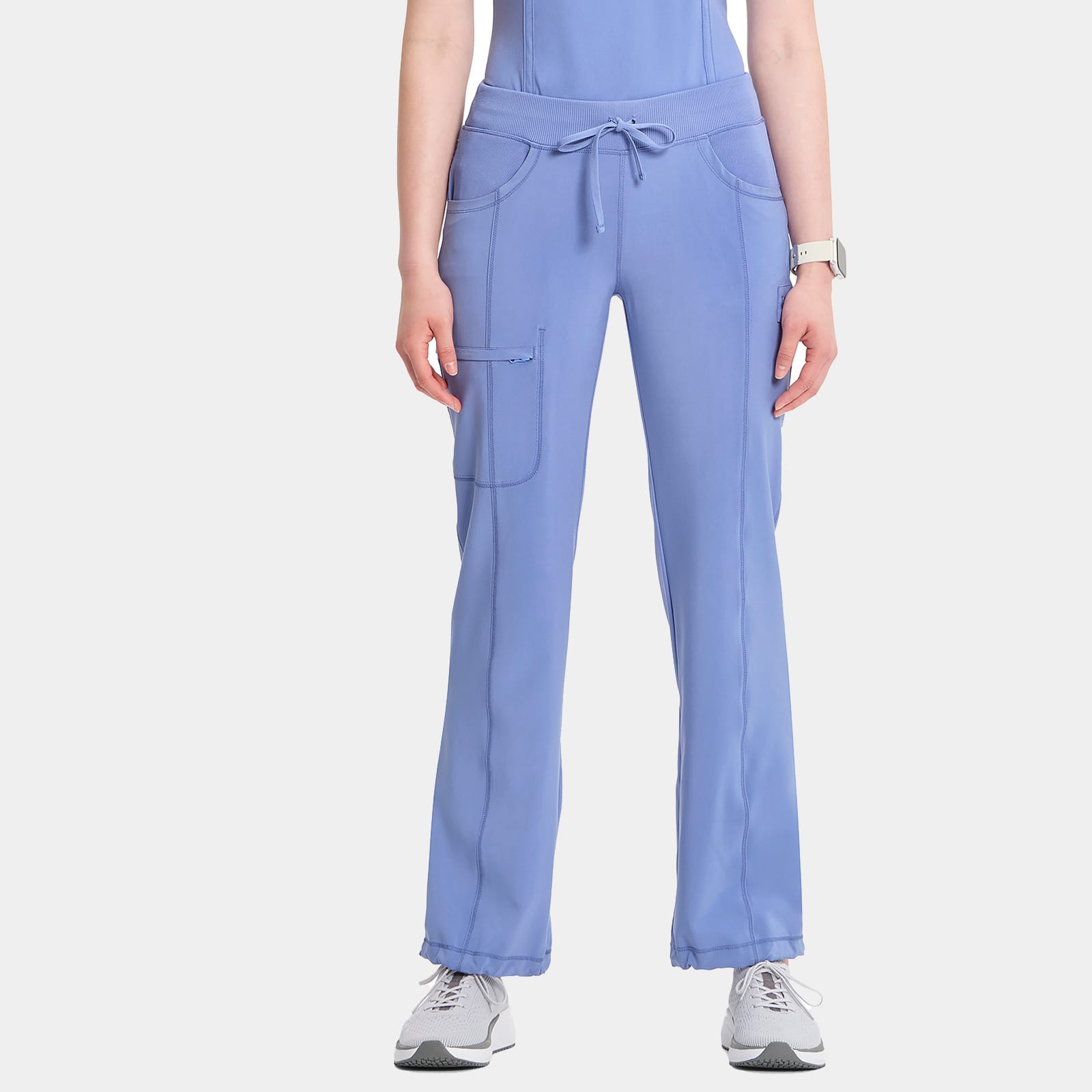 Straight Leg Drawstring Pant Petite Length |1123AP