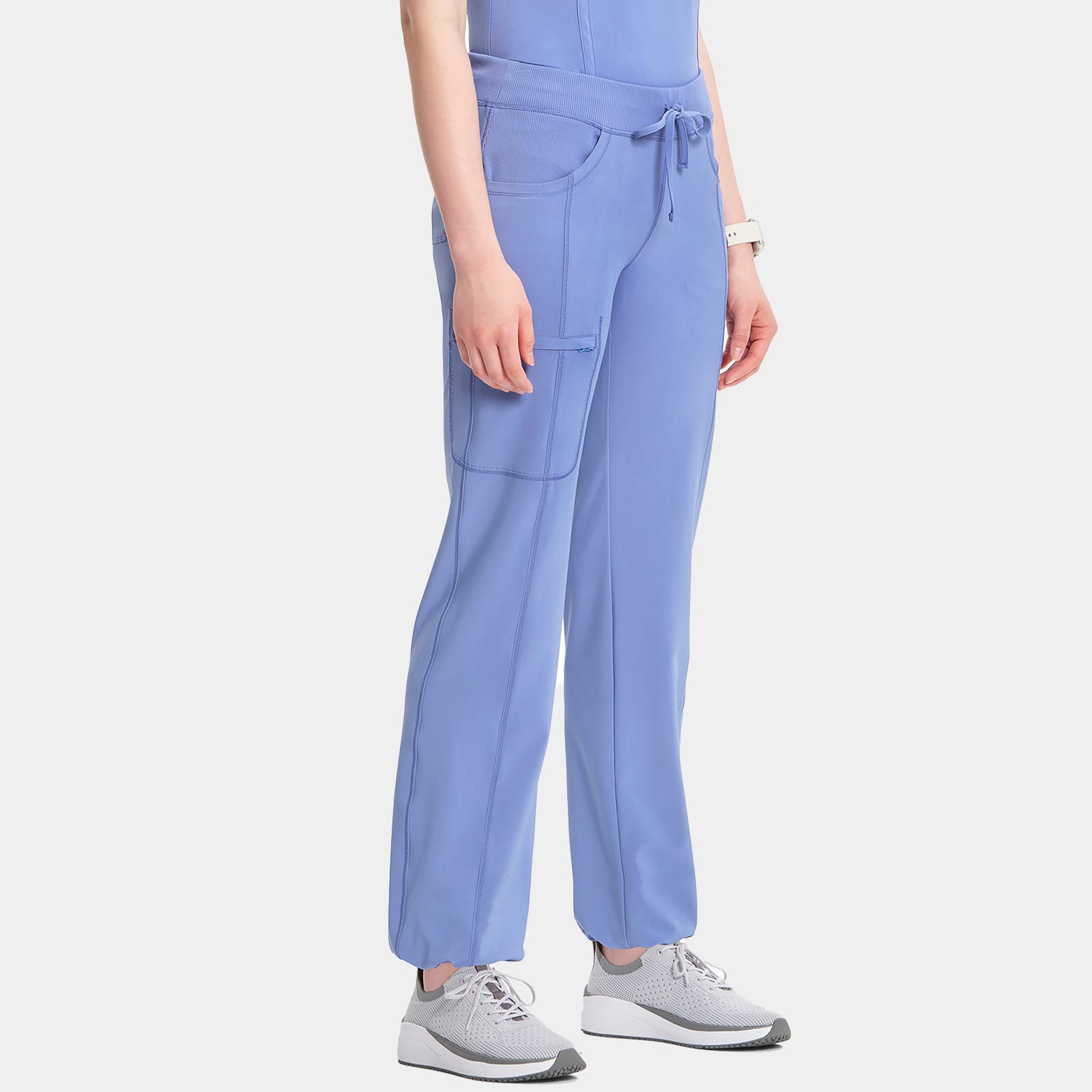 Straight Leg Drawstring Pant Petite Length |1123AP