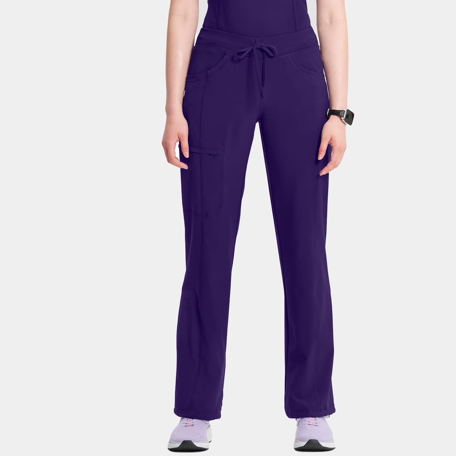 Straight Leg Drawstring Pant Petite Length |1123AP