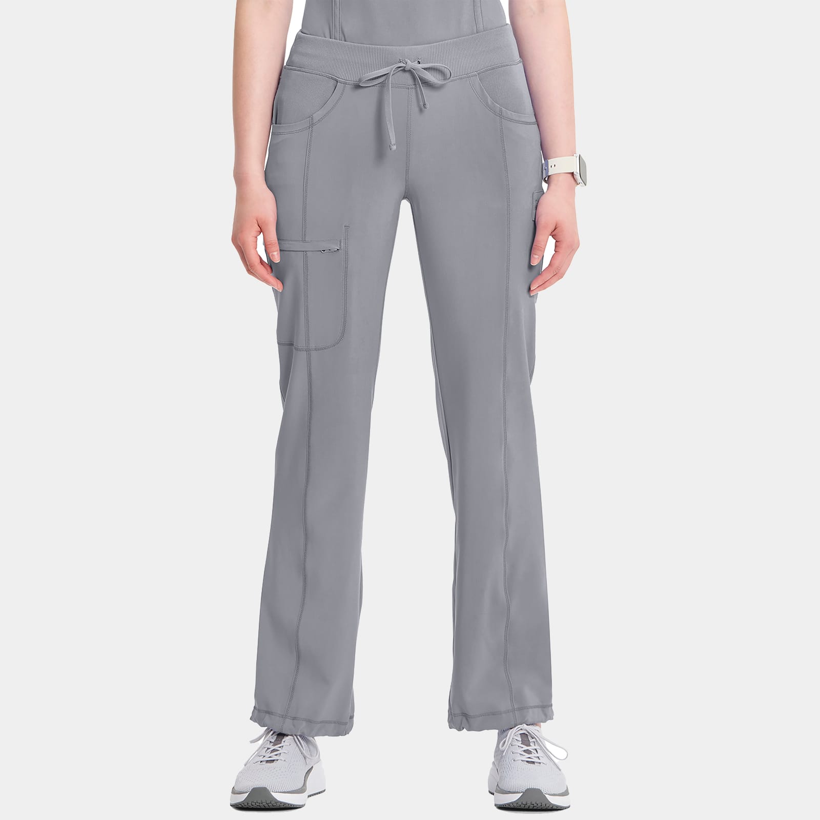 Straight Leg Drawstring Pant Petite Length |1123AP