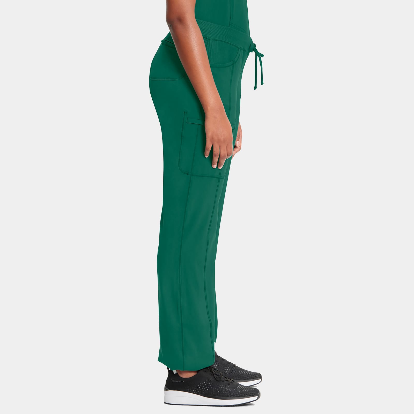 Straight Leg Drawstring Pant Petite Length |1123AP