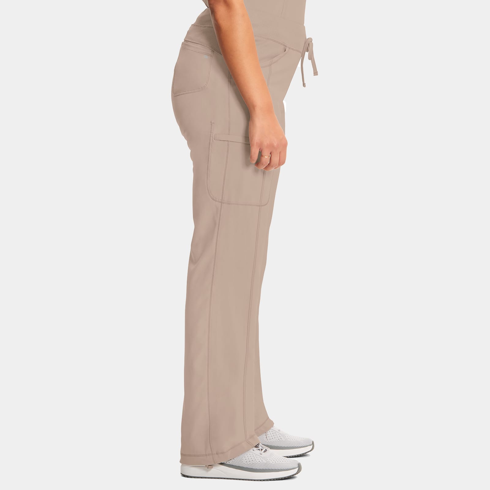 Straight Leg Drawstring Pant Petite Length |1123AP