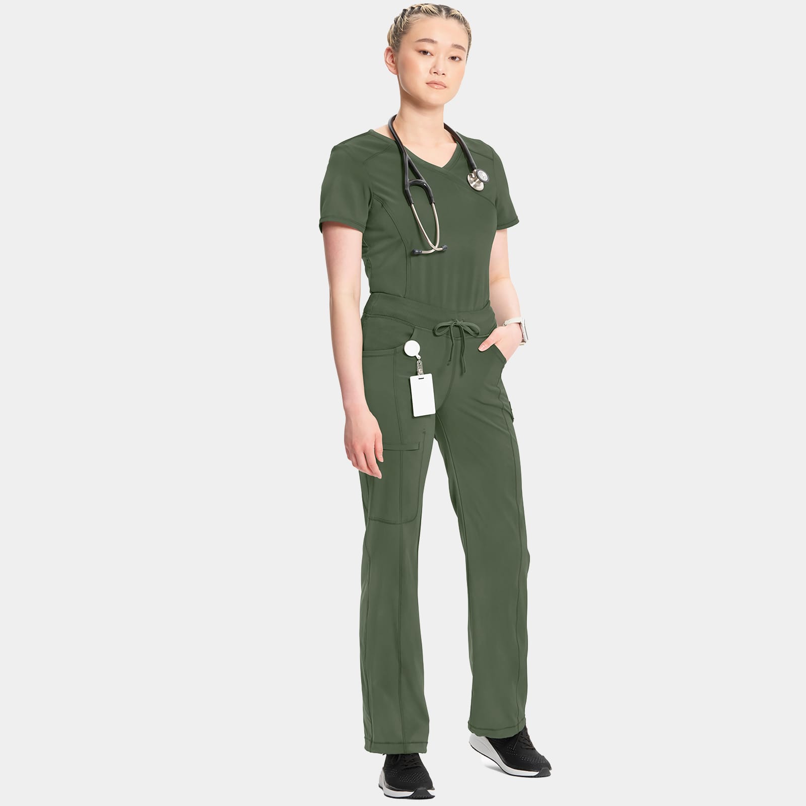 Straight Leg Drawstring Pant Regular Length| 1123A