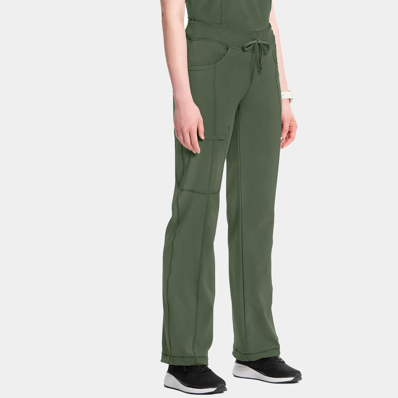 Straight Leg Drawstring Pant Regular Length| 1123A