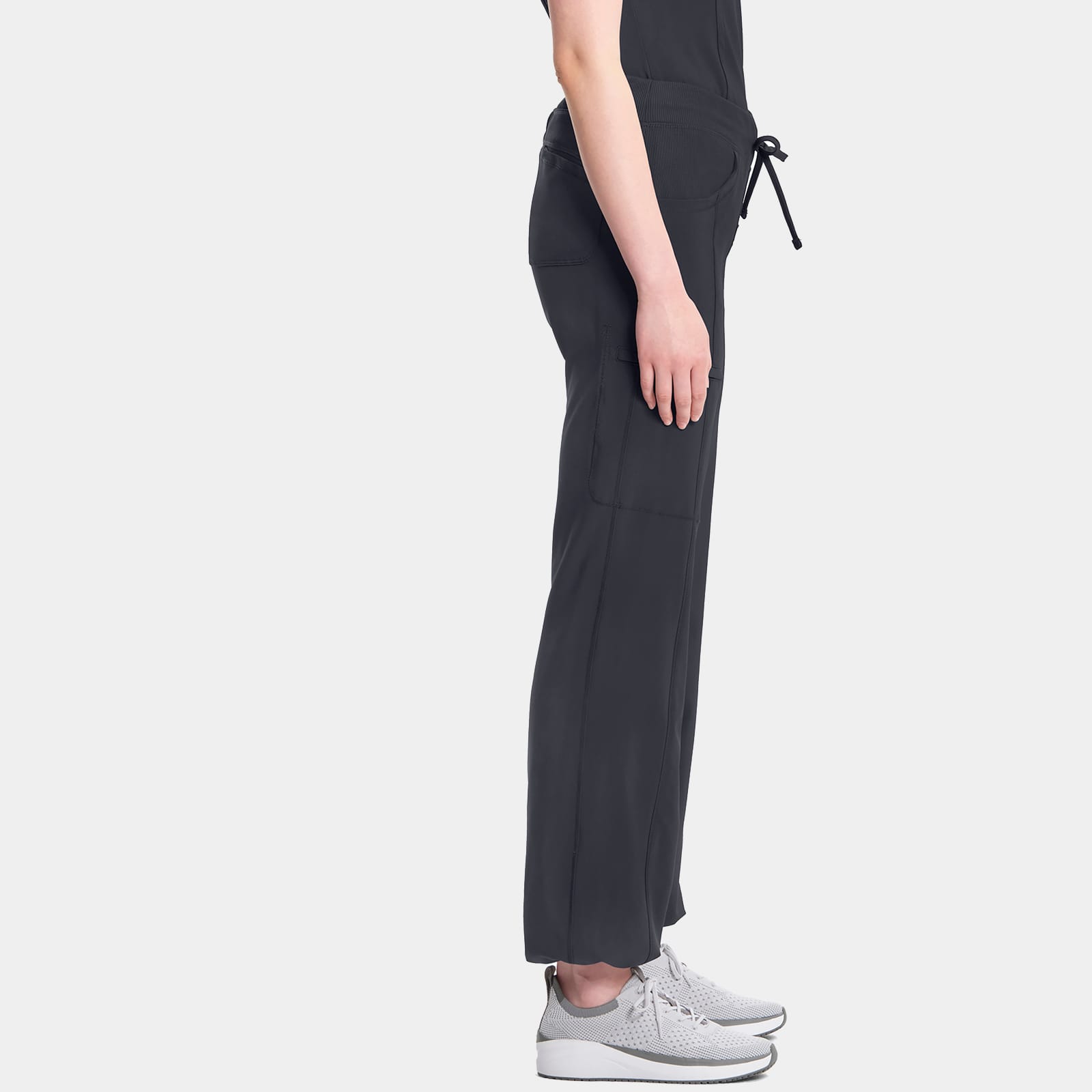 Straight Leg Drawstring Pant Petite Length |1123AP
