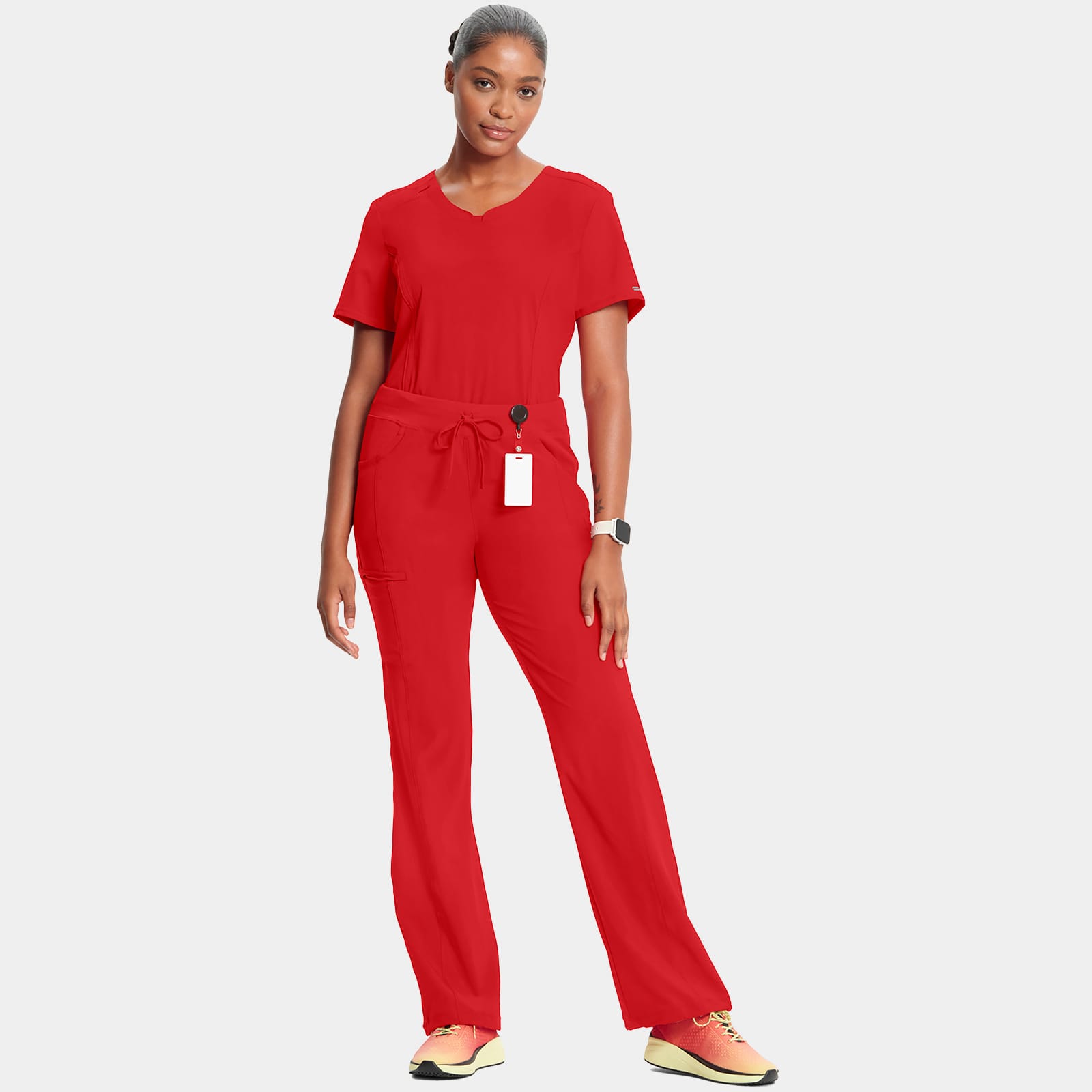 Straight Leg Drawstring Pant Petite Length |1123AP