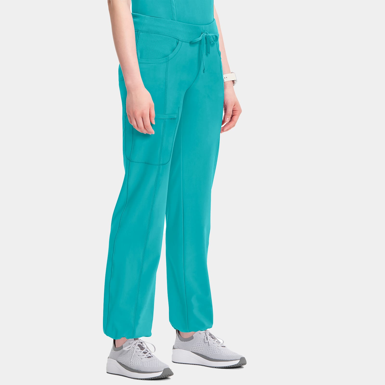 Straight Leg Drawstring Pant Petite Length |1123AP