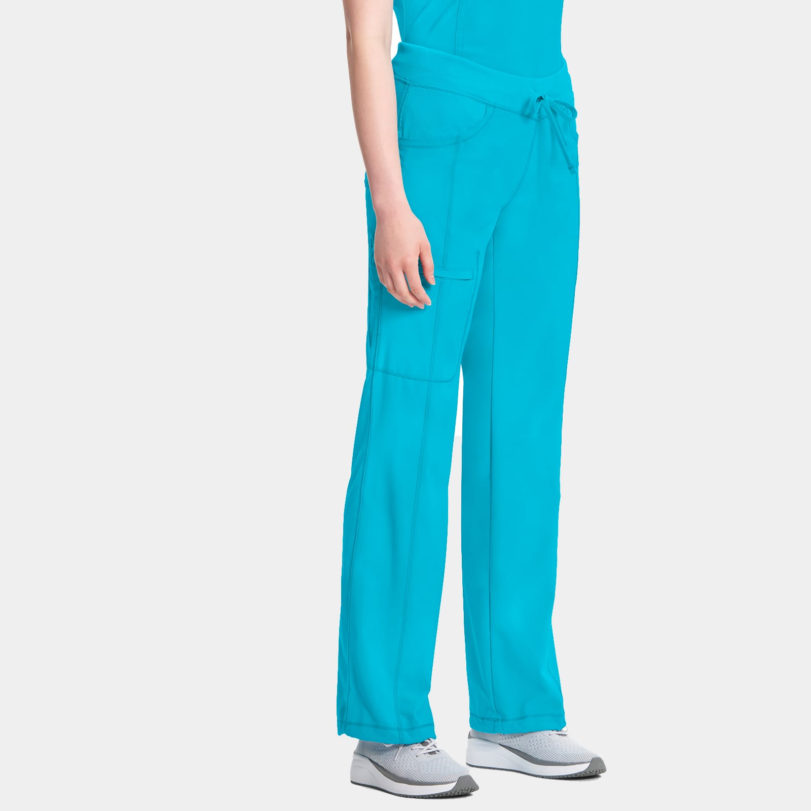 Straight Leg Drawstring Pant Petite Length |1123AP