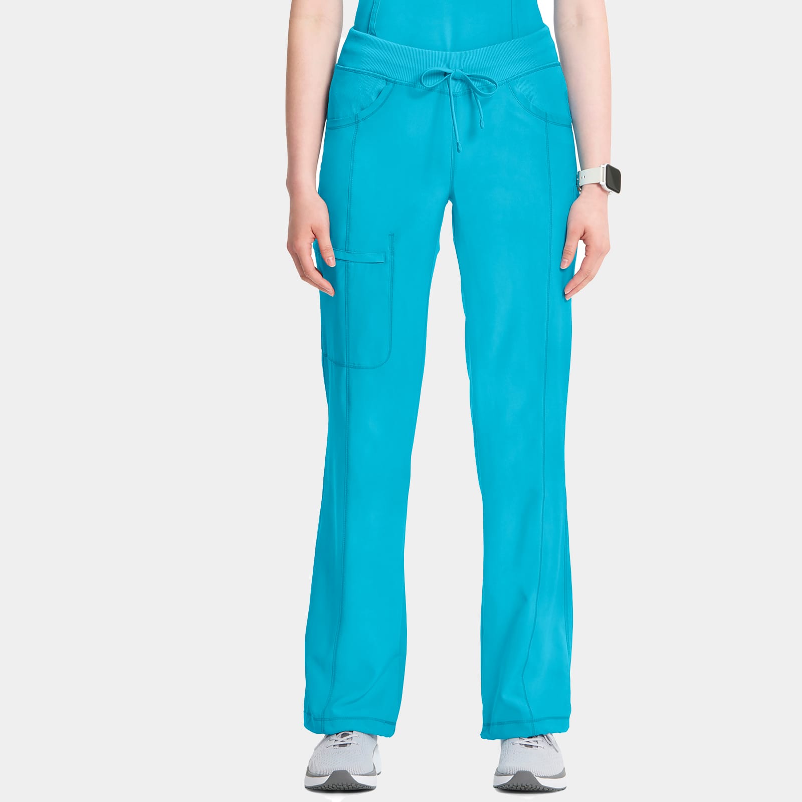 Straight Leg Drawstring Pant Petite Length |1123AP