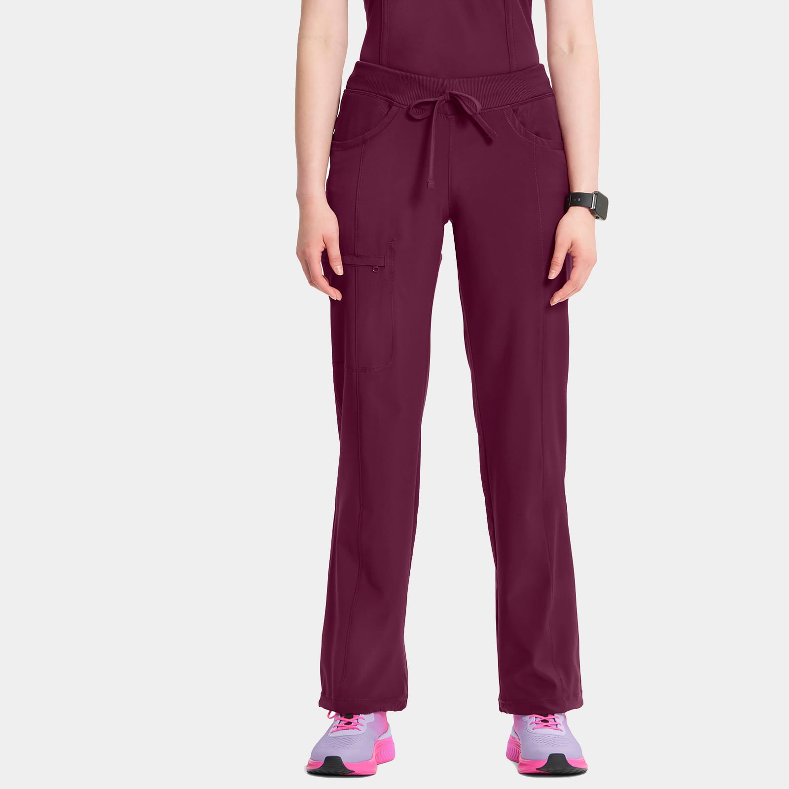 Straight Leg Drawstring Pant Petite Length |1123AP