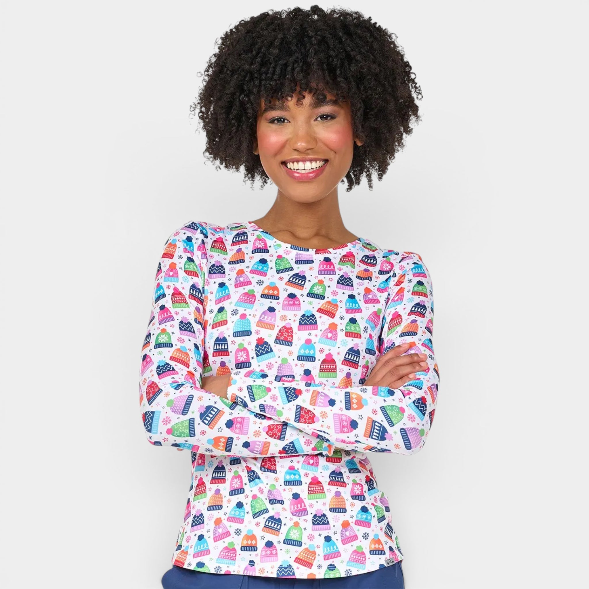 Bundle Up Women's Long Sleeve Knit Underscrub