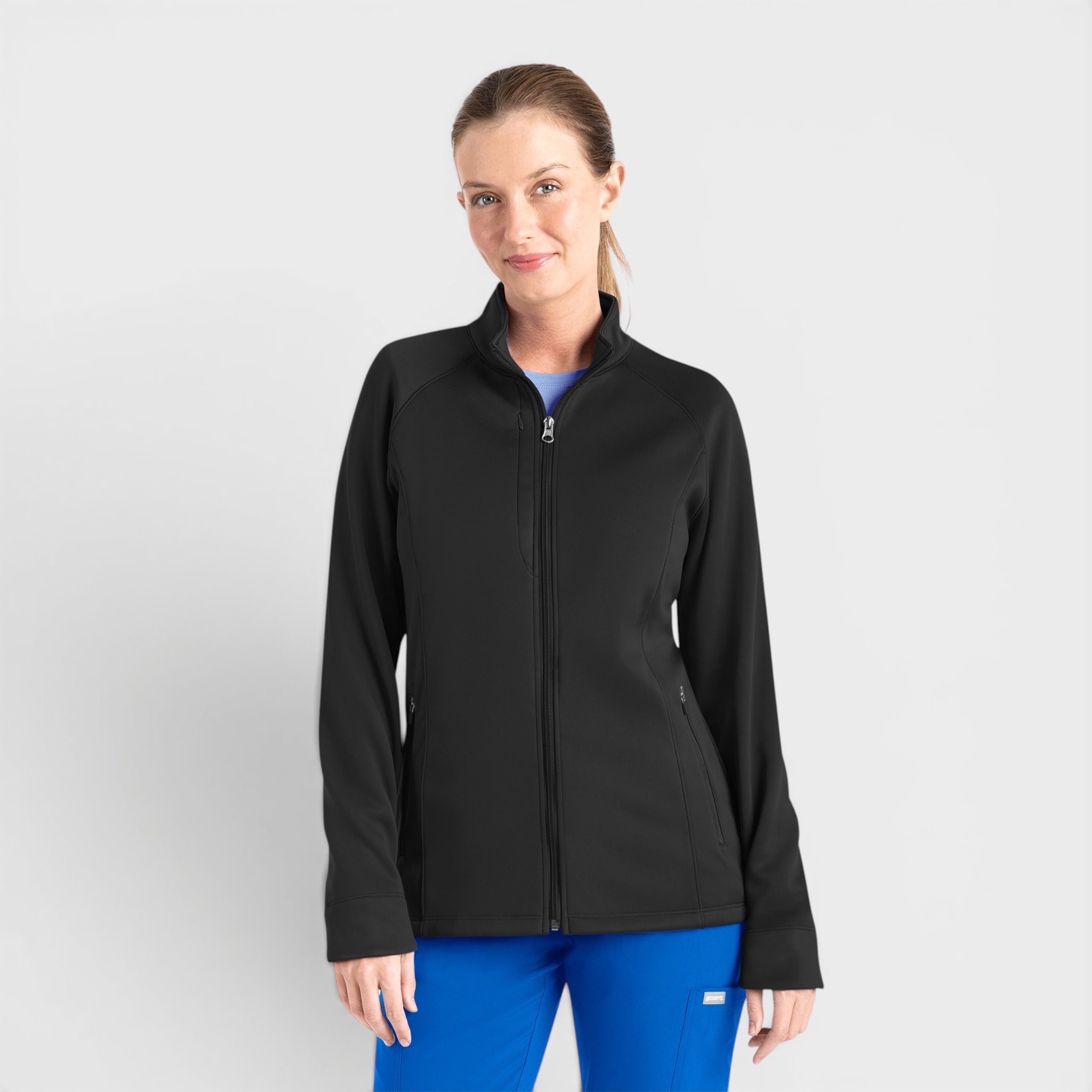 Zip Front Fleece Jacket | 3218