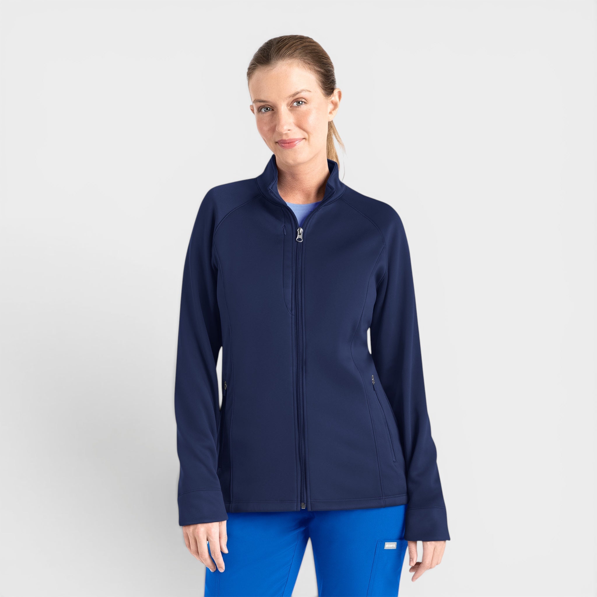 Zip Front Fleece Jacket | 3218