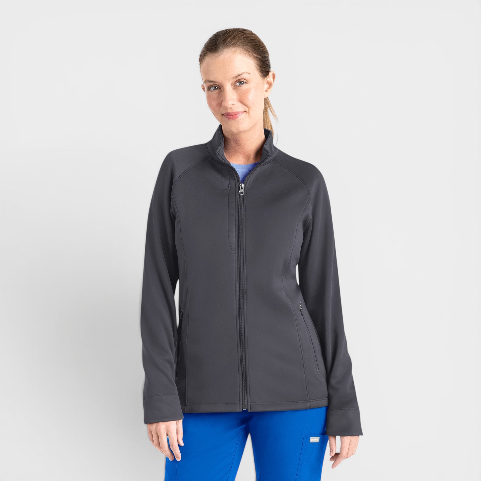 Zip Front Fleece Jacket | 3218