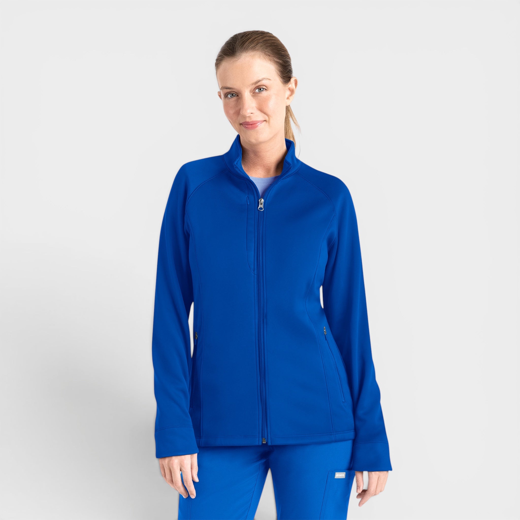 Zip Front Fleece Jacket | 3218