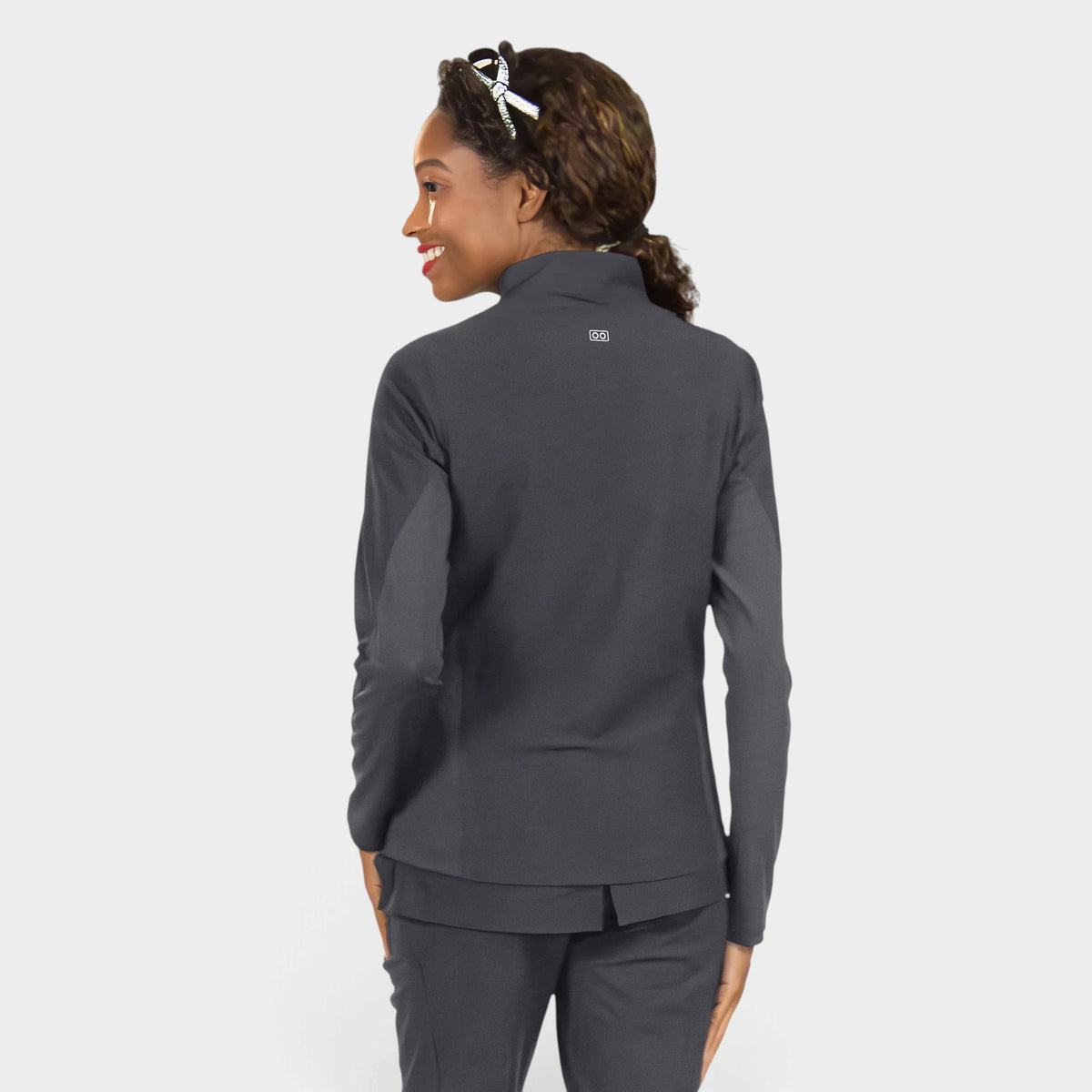 Parkley Kinetic Women's Perfect Full-Zip Scrub Jacket
