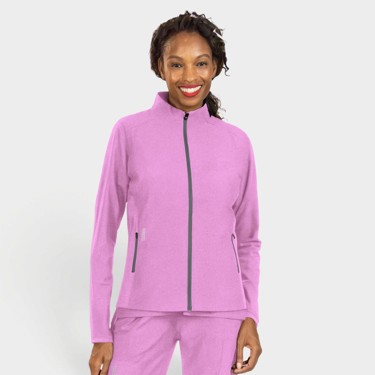 Parkley Kinetic Women's Perfect Full-Zip Scrub Jacket