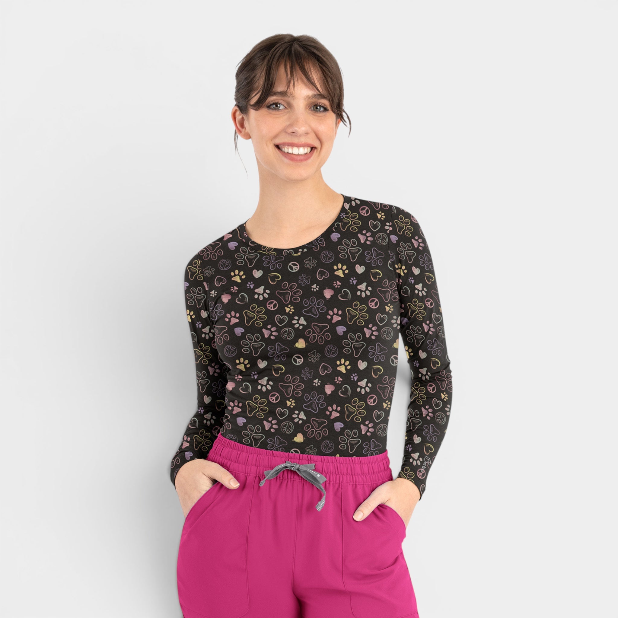 Bestee | Women's Long Sleeve Underscrub Tee