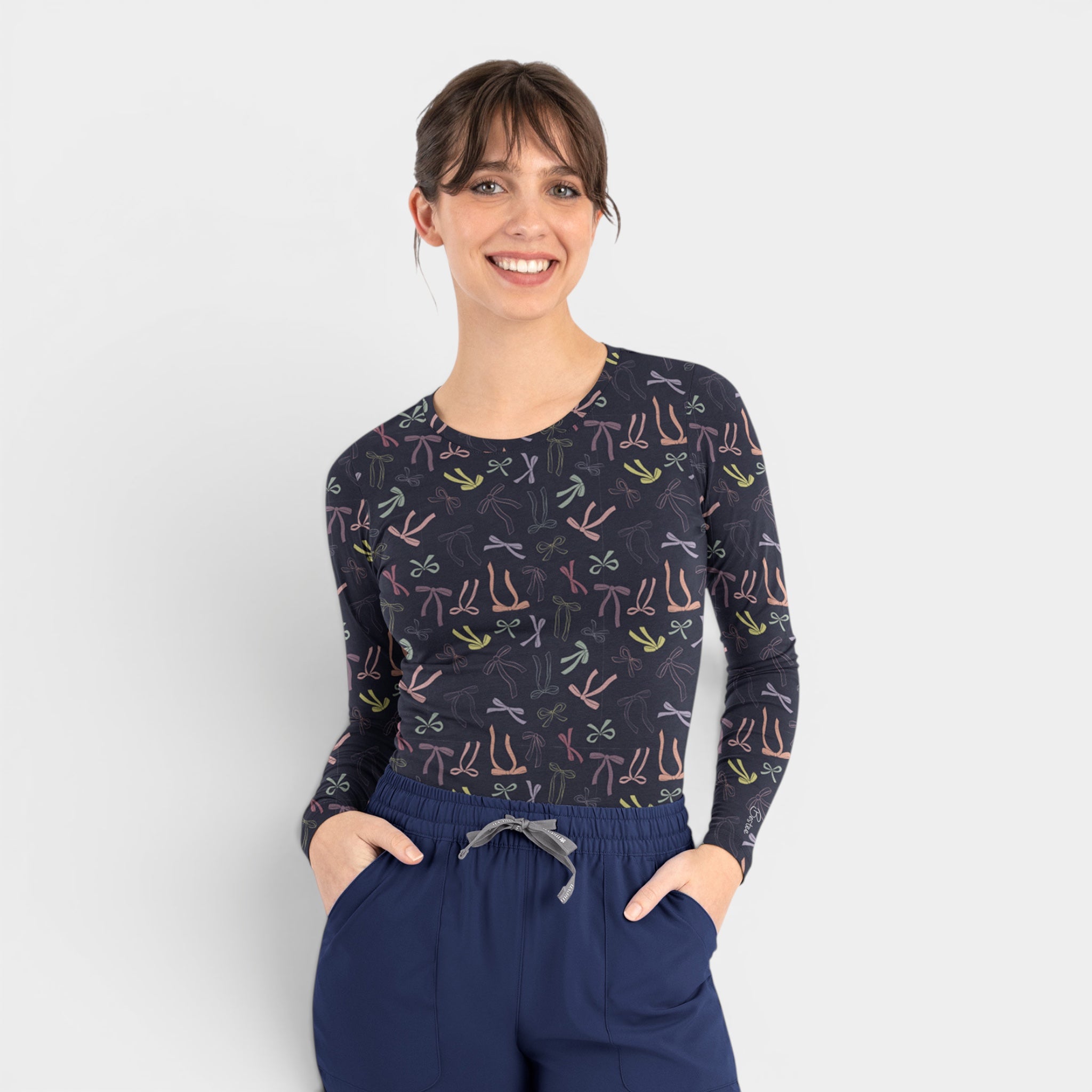 Bestee | Women's Long Sleeve Underscrub Tee