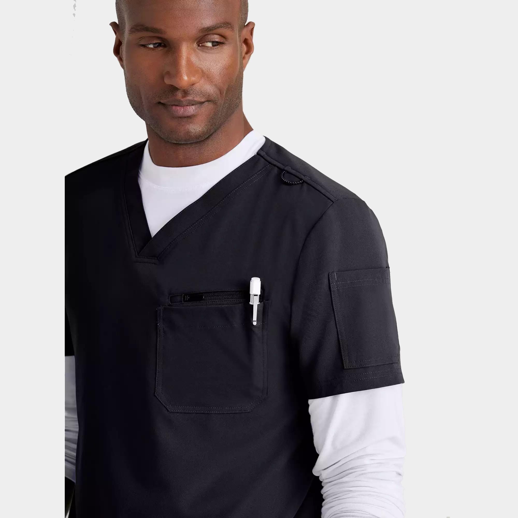 Barco Unify Men's 3 Pocket V-neck Top | BUT153