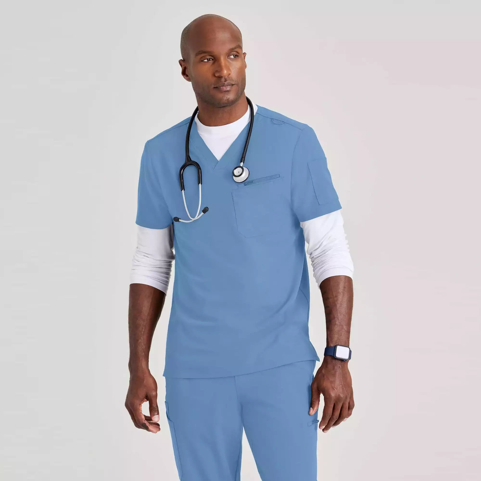 Barco Unify Men's 3 Pocket V-neck Top | BUT153