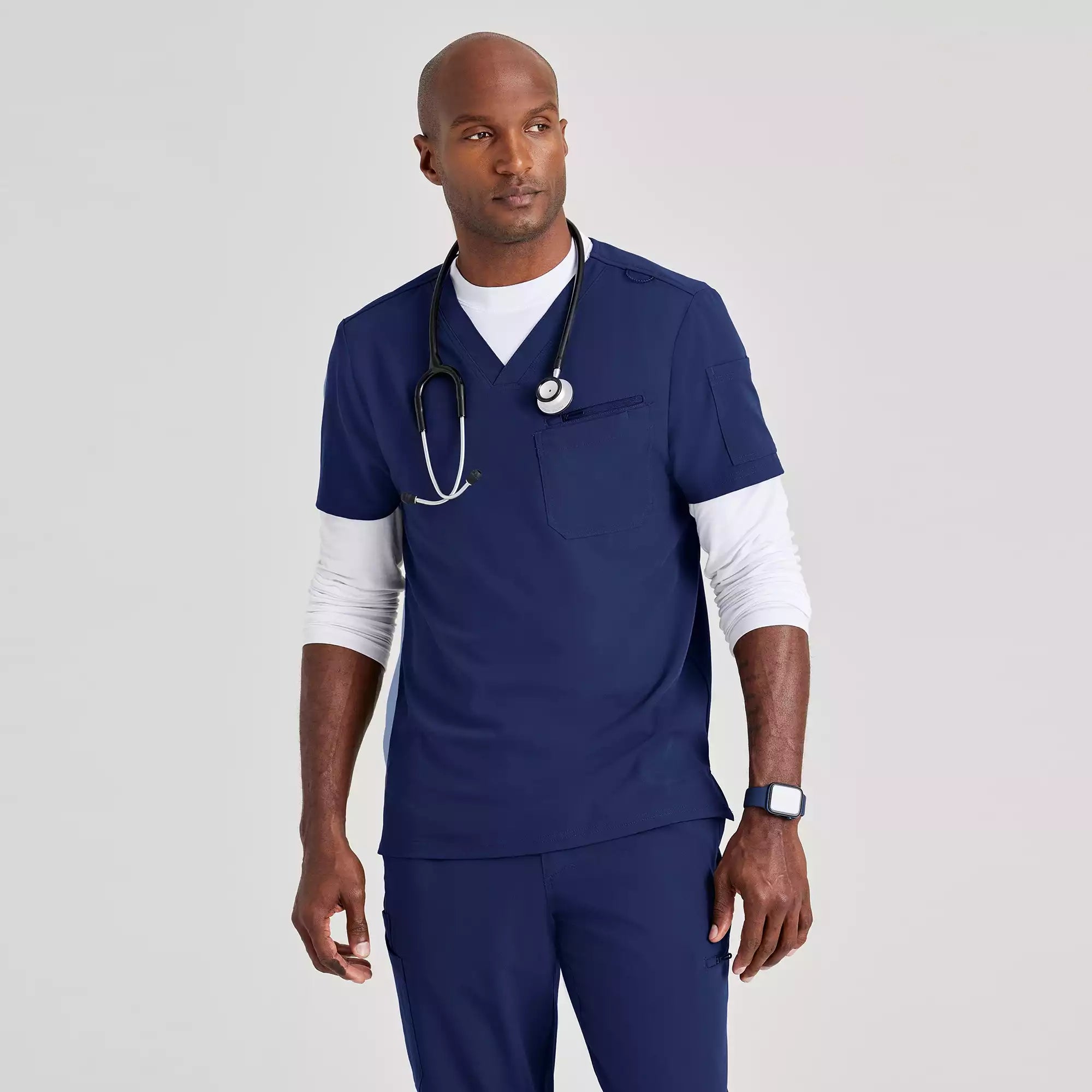 Barco Unify Men's 3 Pocket V-neck Top | BUT153