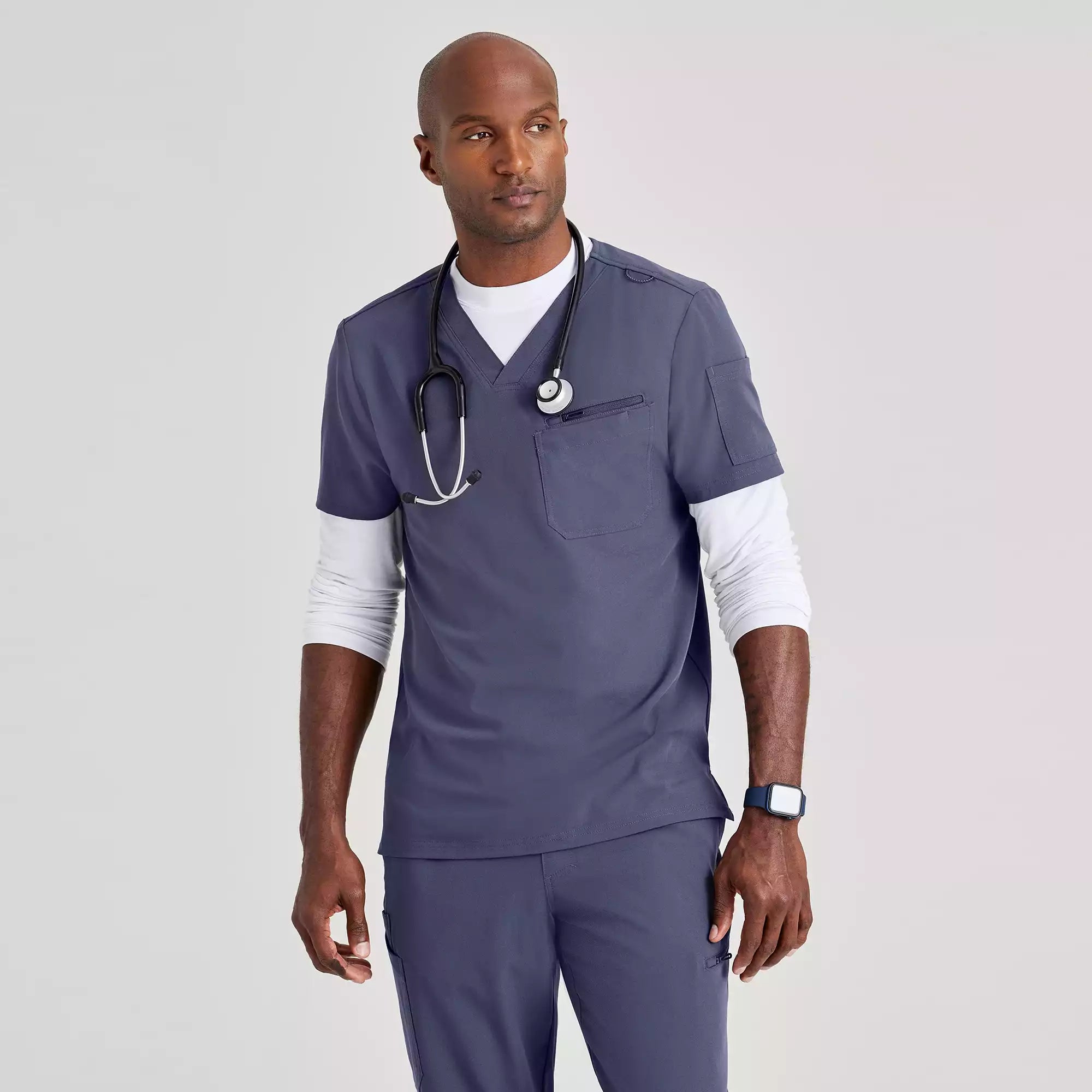 Barco Unify Men's 3 Pocket V-neck Top | BUT153