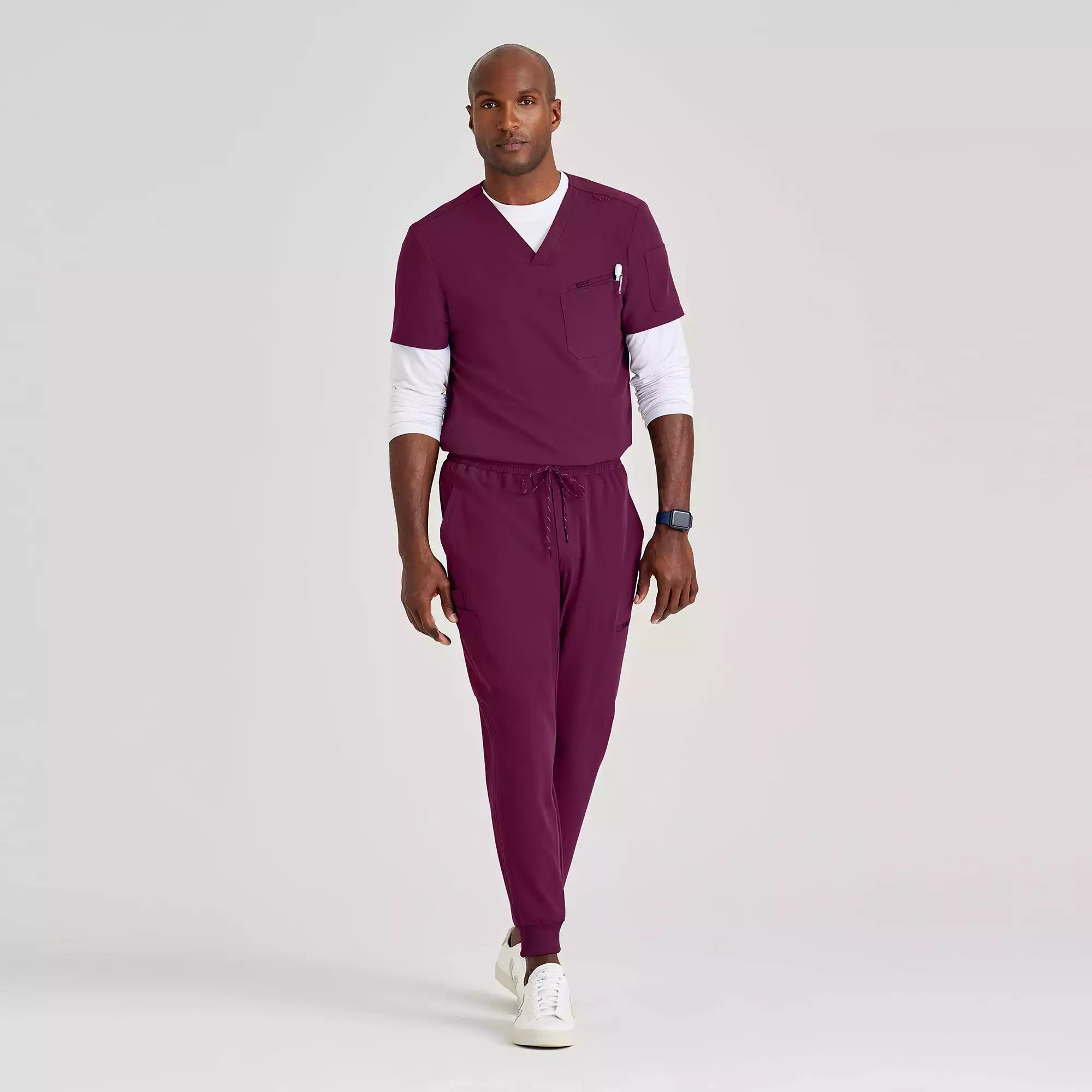 Barco Unify Men's 3 Pocket V-neck Top | BUT153