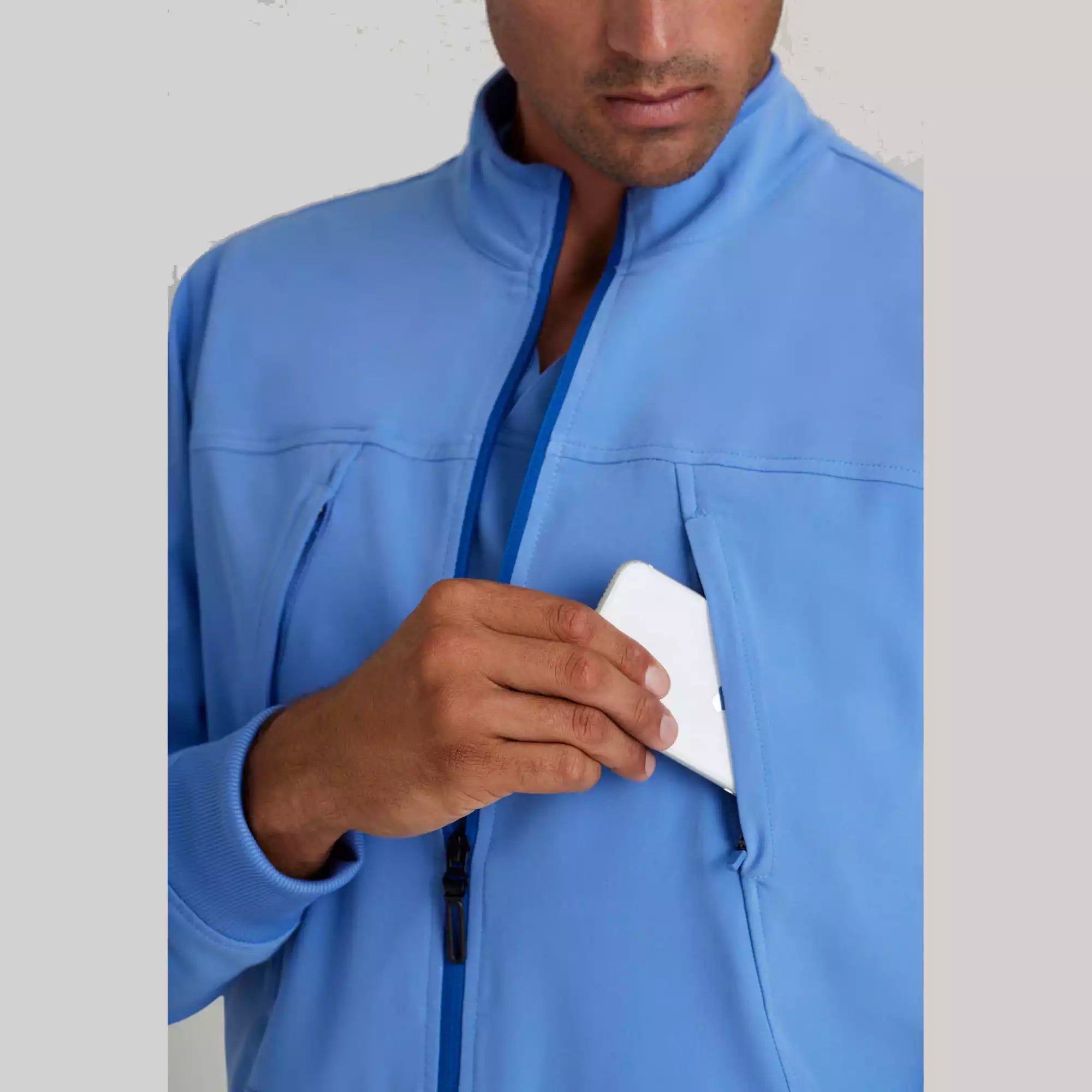 Barco Unify Men's 4 Pocket Warm Up Jacket | BUW881