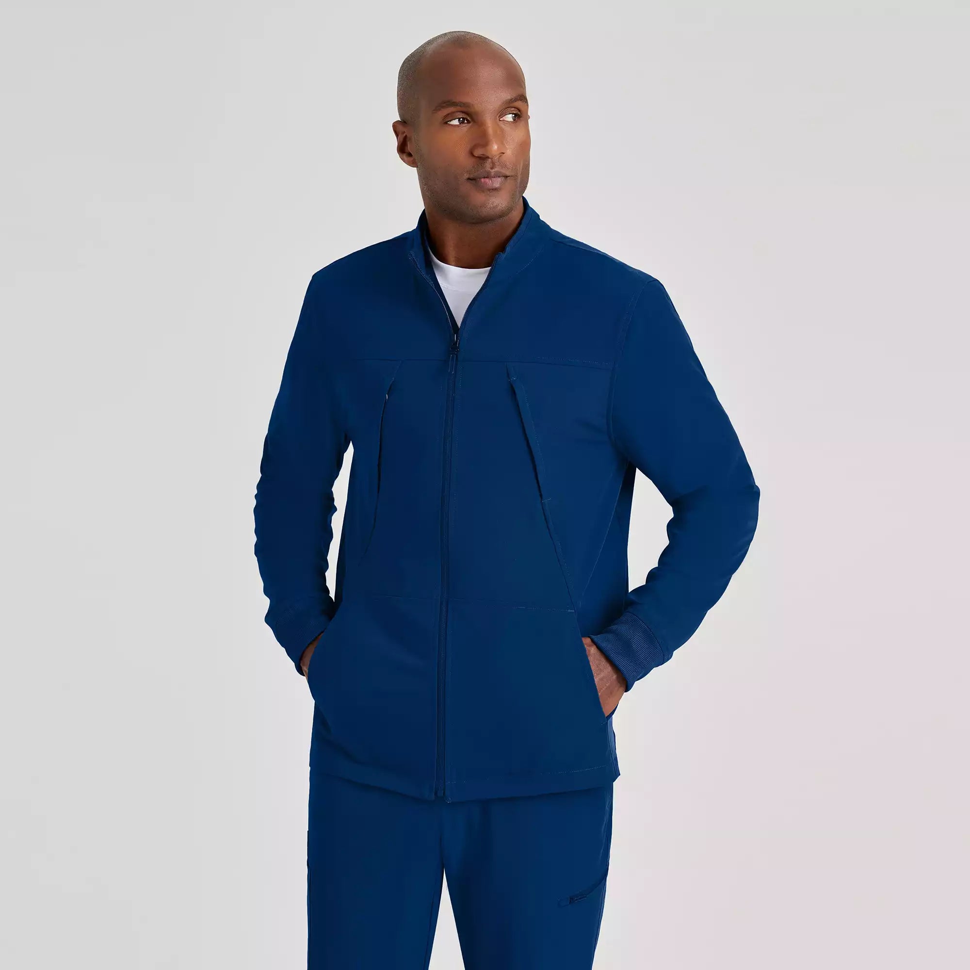 Barco Unify Men's 4 Pocket Warm Up Jacket | BUW881