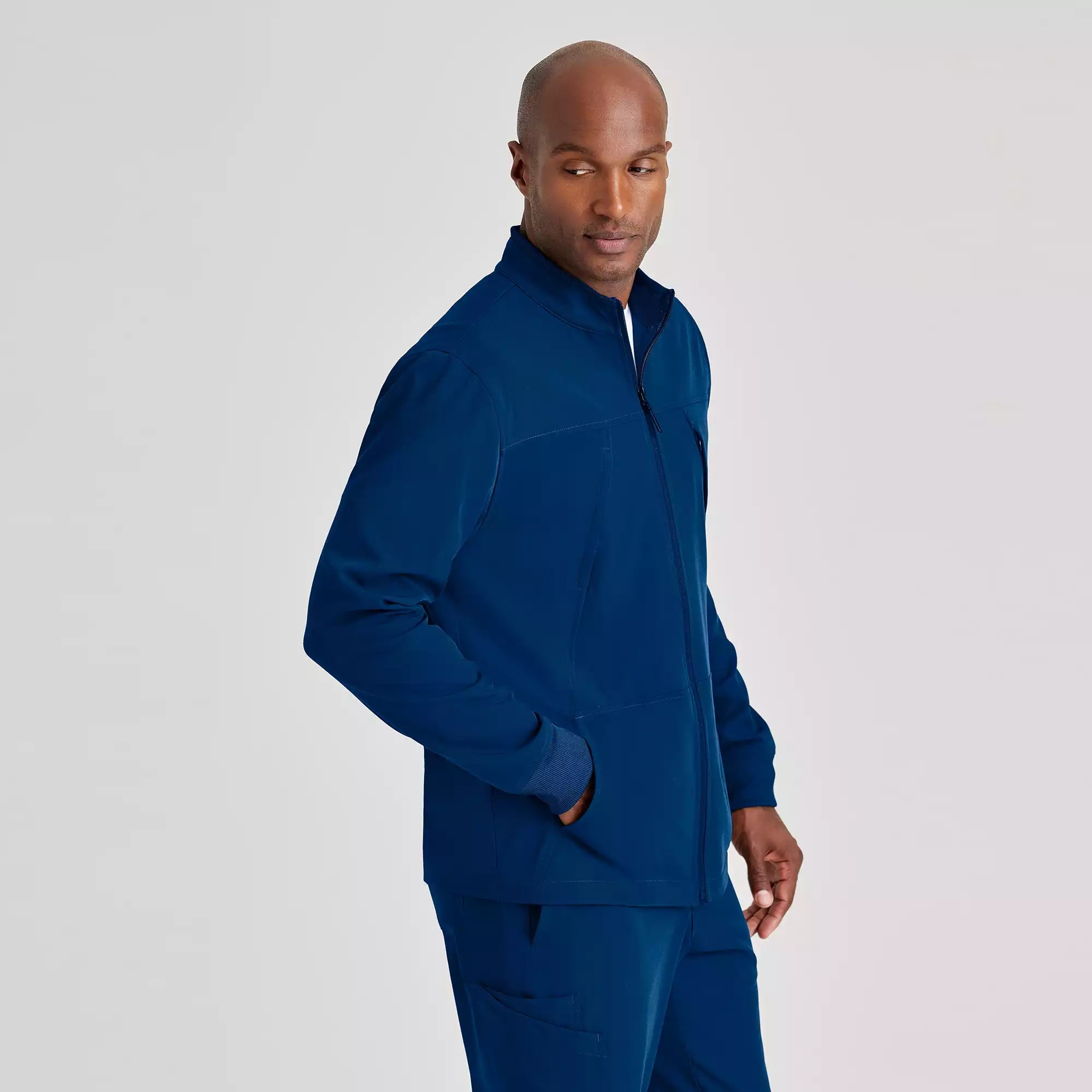 Barco Unify Men's 4 Pocket Warm Up Jacket | BUW881