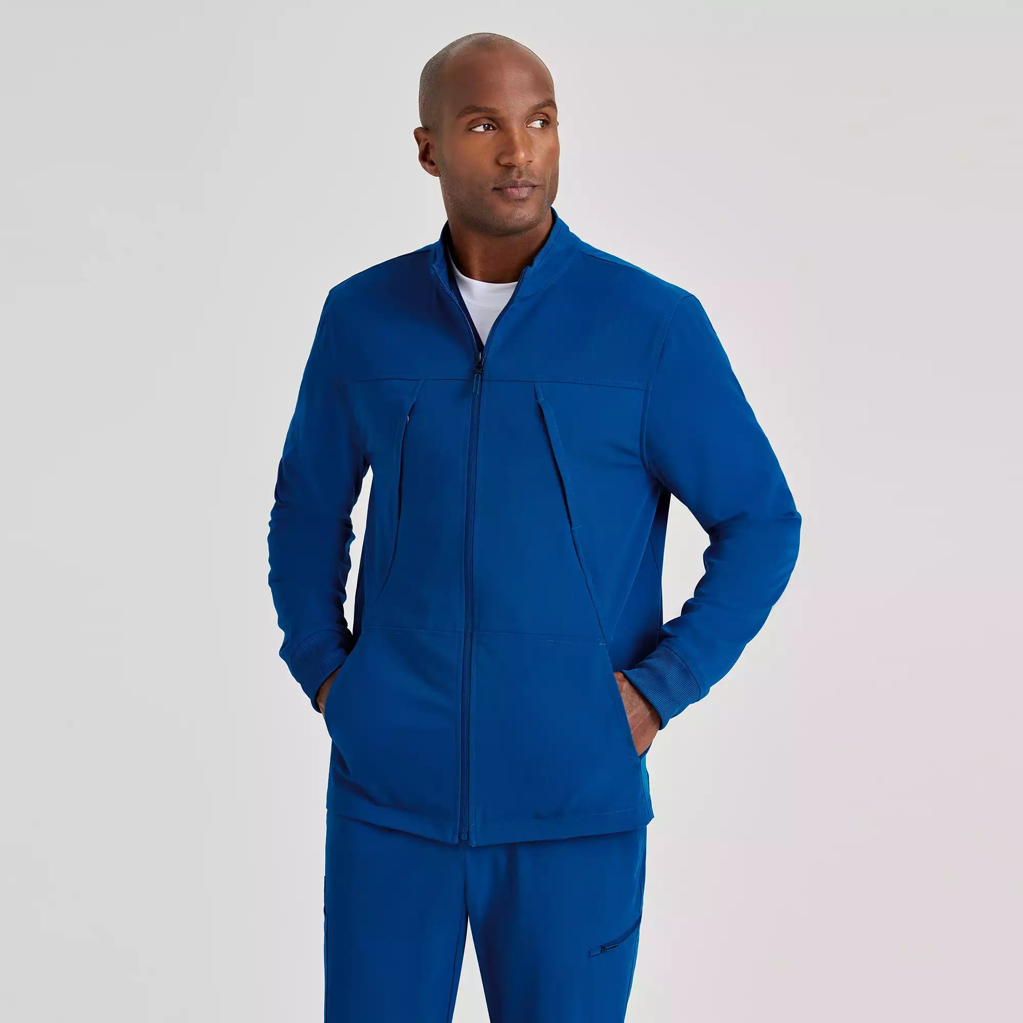 Barco Unify Men's 4 Pocket Warm Up Jacket | BUW881