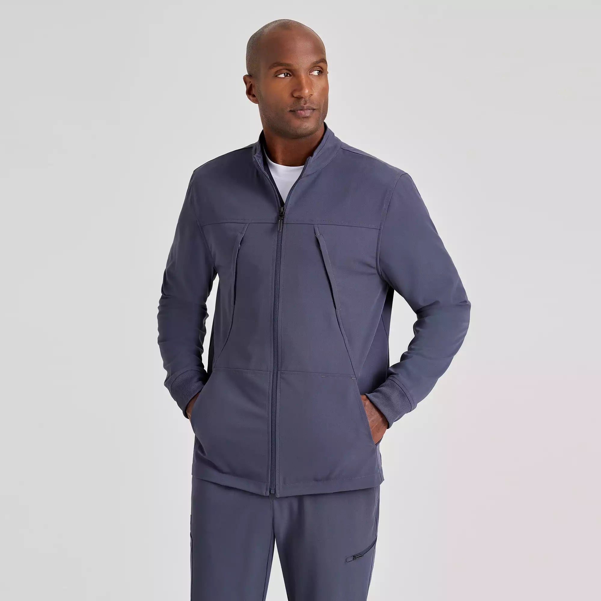 Barco Unify Men's 4 Pocket Warm Up Jacket | BUW881