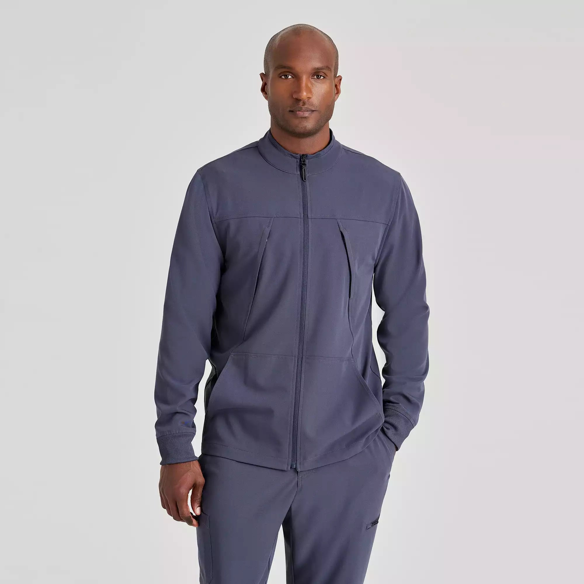 Barco Unify Men's 4 Pocket Warm Up Jacket | BUW881