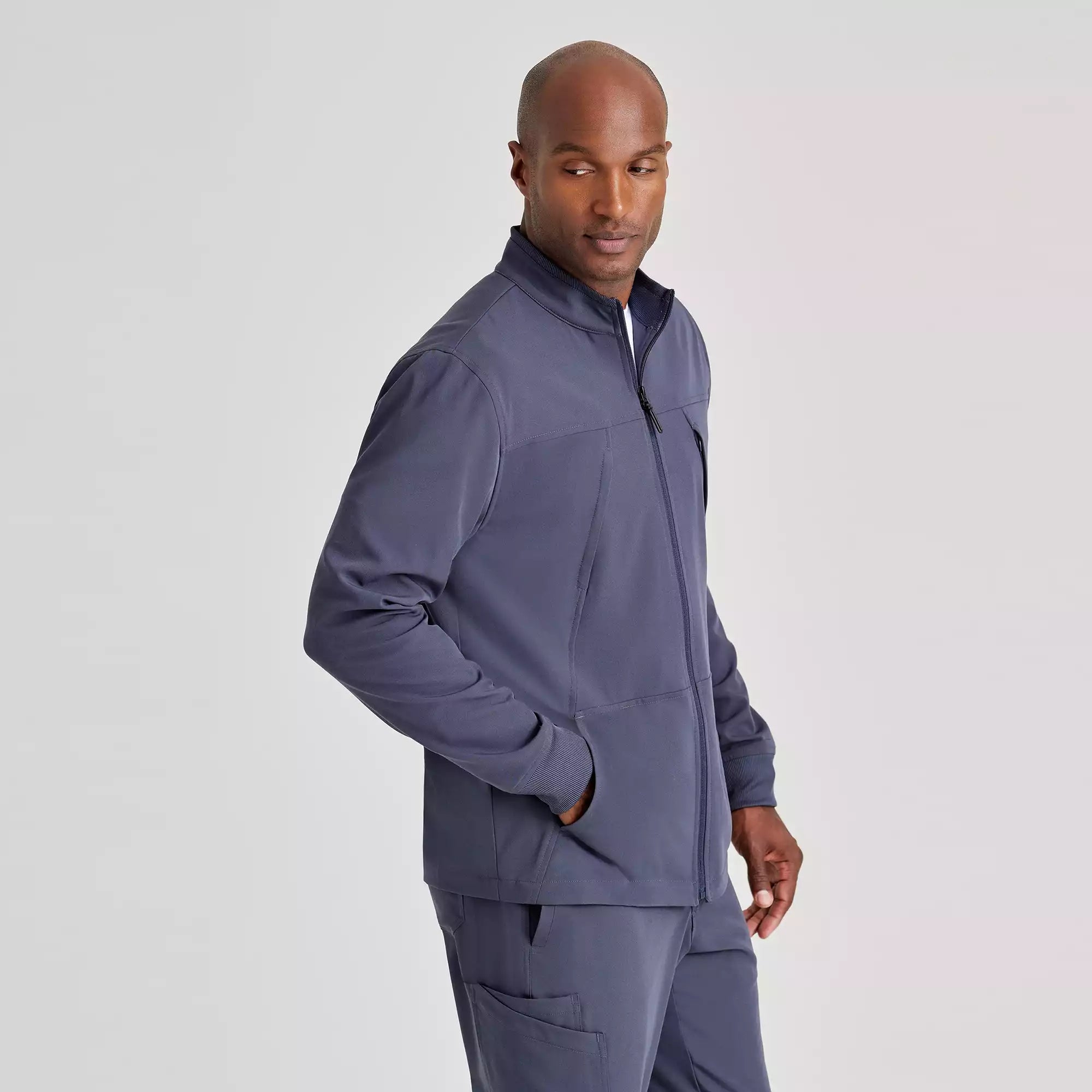 Barco Unify Men's 4 Pocket Warm Up Jacket | BUW881
