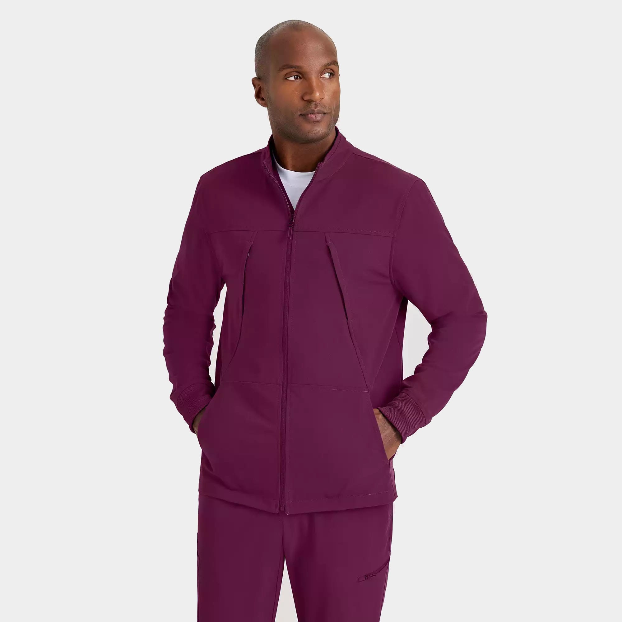 Barco Unify Men's 4 Pocket Warm Up Jacket | BUW881