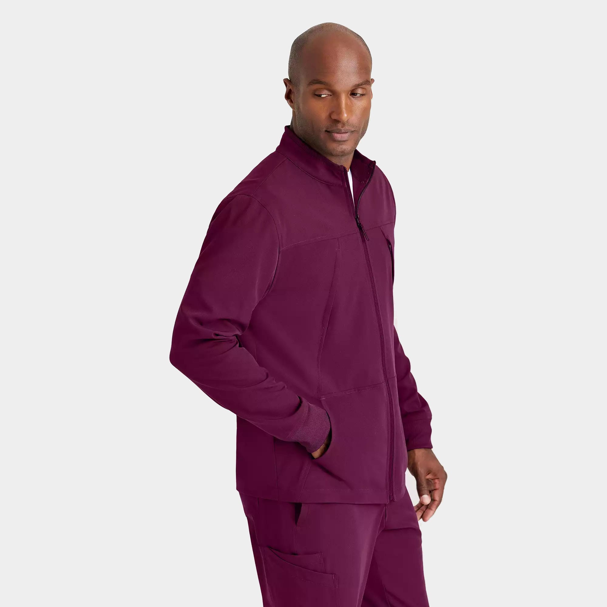 Barco Unify Men's 4 Pocket Warm Up Jacket | BUW881