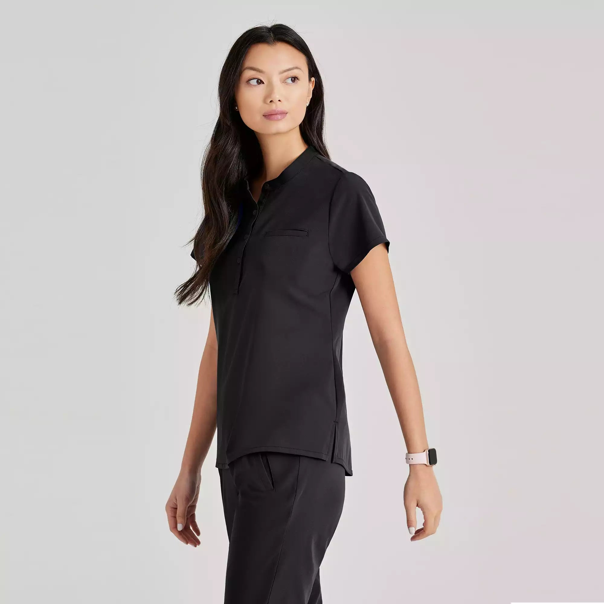 Barco Unify Women's 1 Pocket Collar Tuck In Top | BUT163