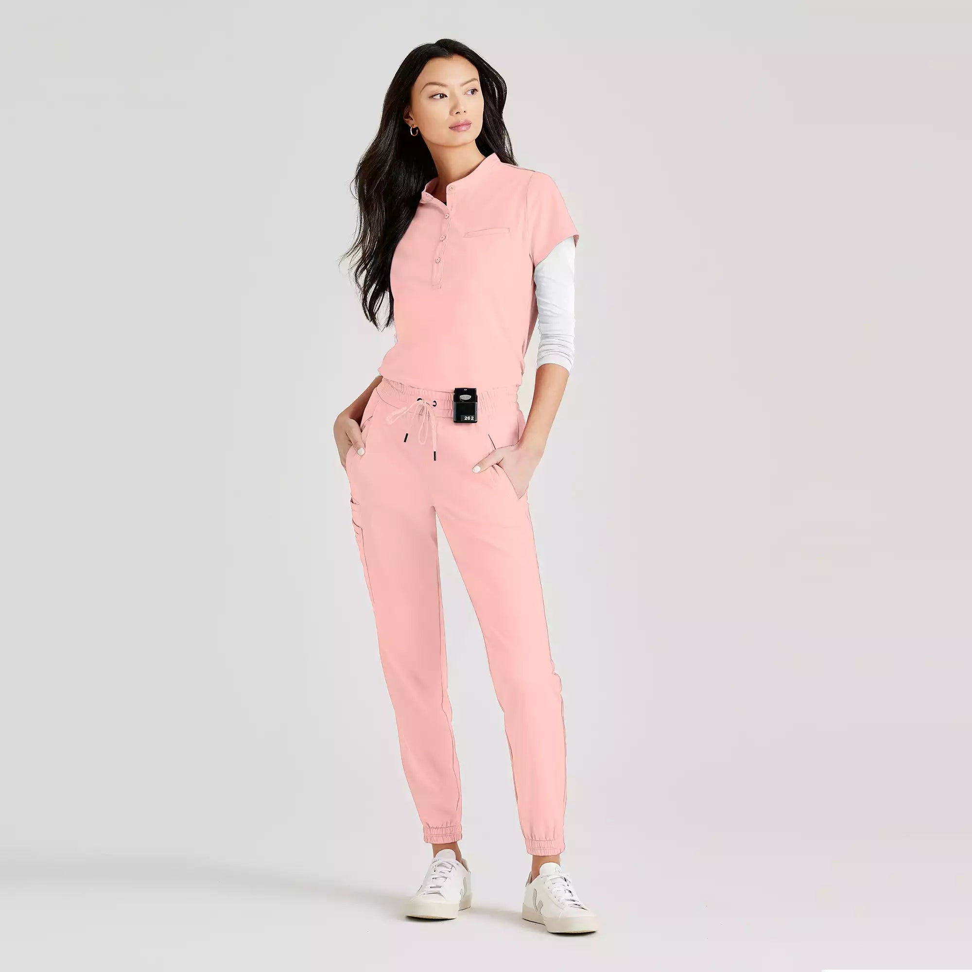 Barco Unify Women's 1 Pocket Collar Tuck In Top | BUT163