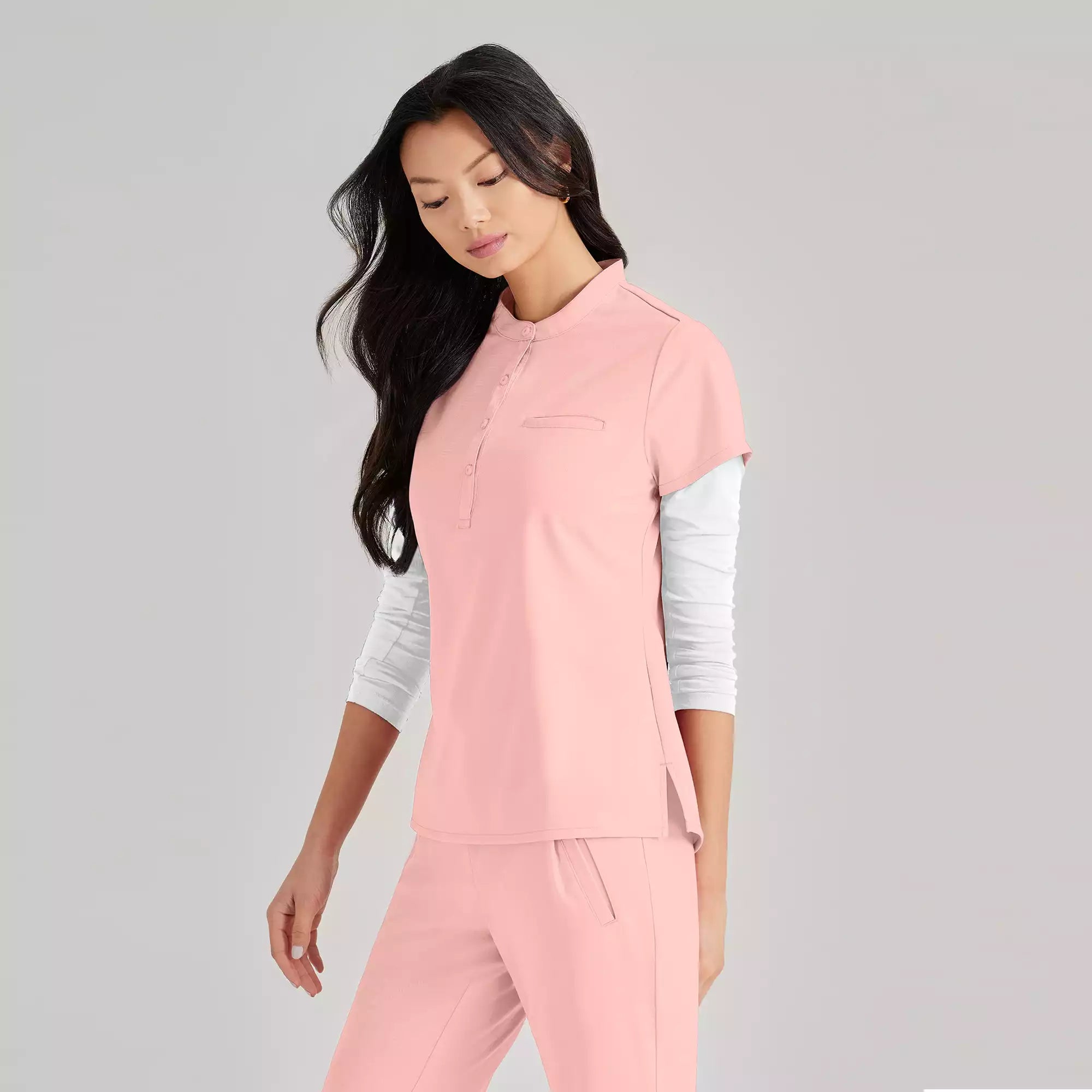 Barco Unify Women's 1 Pocket Collar Tuck In Top | BUT163