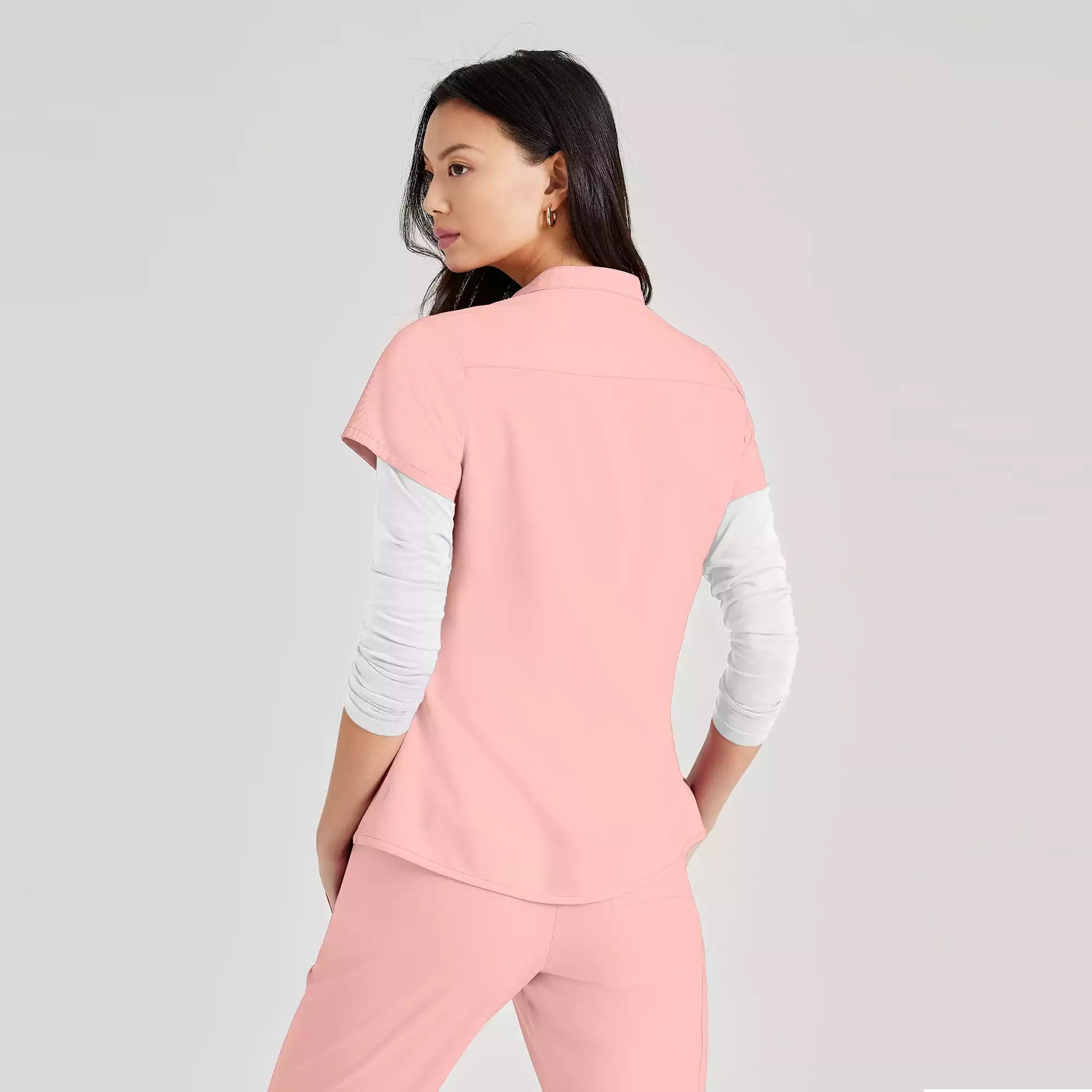 Barco Unify Women's 1 Pocket Collar Tuck In Top | BUT163